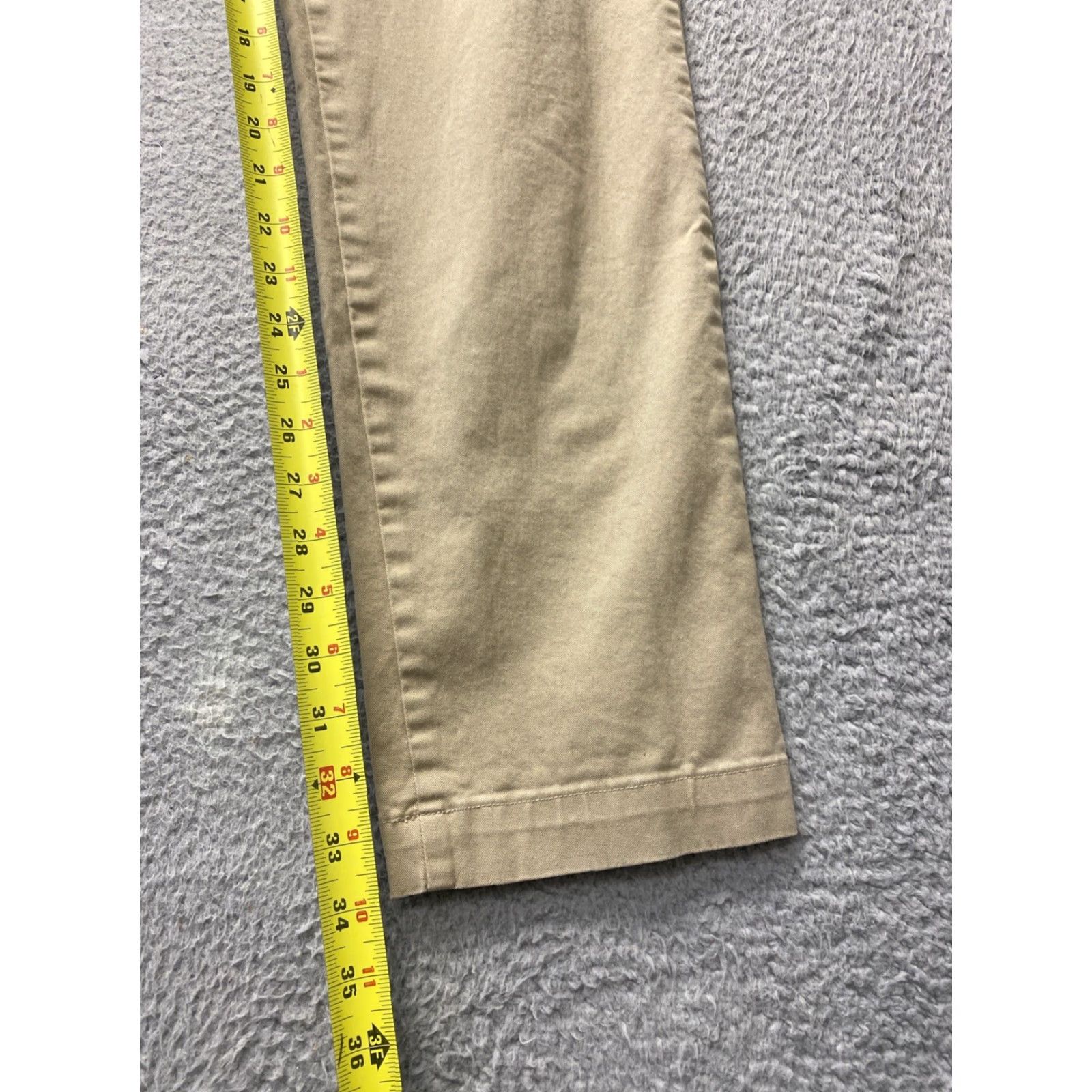 Gap GAP Men Pants Slim Chino Straight Khaki 36x34 Adult Regular 30 Inseam Stretch 5-Pocket Mens Size US 36 / EU 52 - 6 Thumbnail