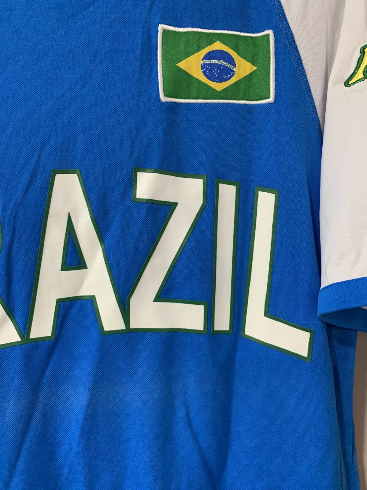 Brazil Vintage Football Shirt Kappa Soccer Jersey Retro Sz M