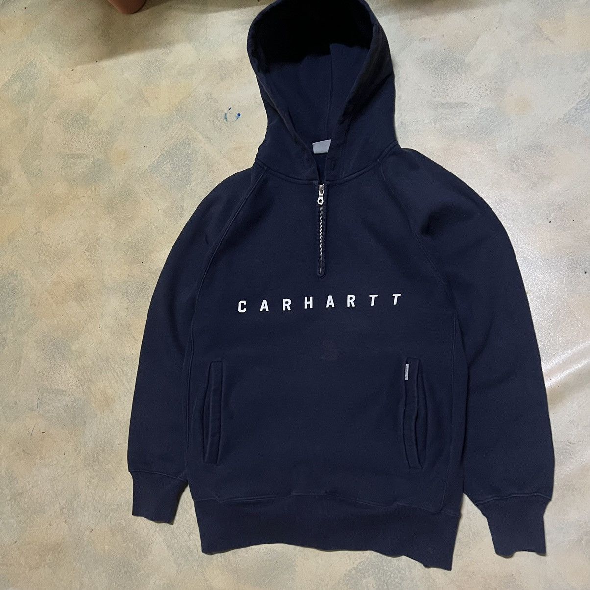 Carhartt Carhartt WIP Work In Progress Big Logo Hoodie Size US M / EU 48-50 / 2 - 2 Thumbnail