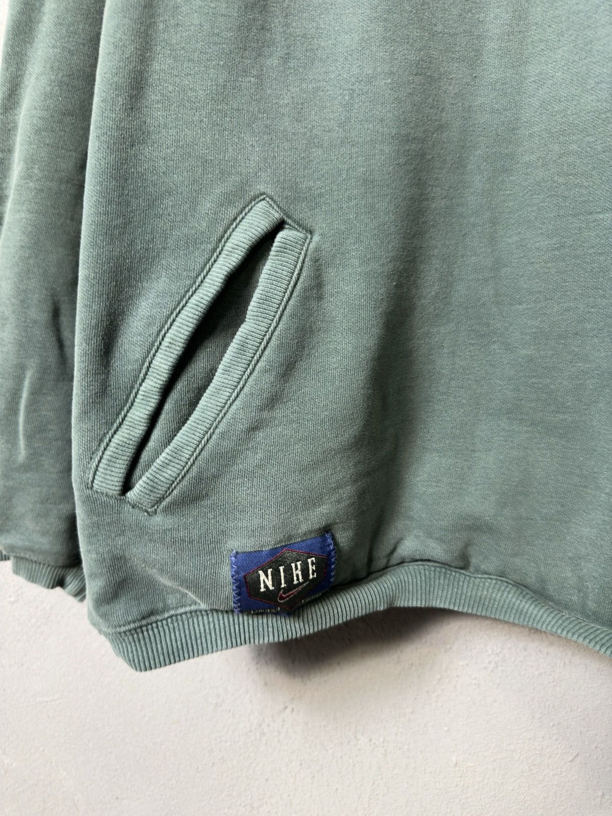 Nike Nike Vintage 90s1/4 Zip Jumper Sweatshirt Small and Big Logo Size US M / EU 48-50 / 2 - 4 Thumbnail