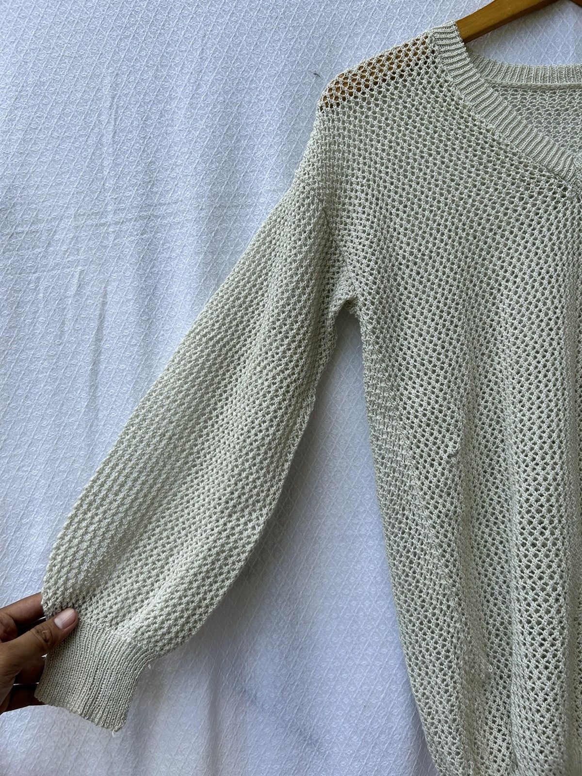 Issey Miyake × Japanese Brand 💸BINDINGOFFER💸open knit style isseymiyake longsleeve Size US M / EU 48-50 / 2 - 4 Thumbnail