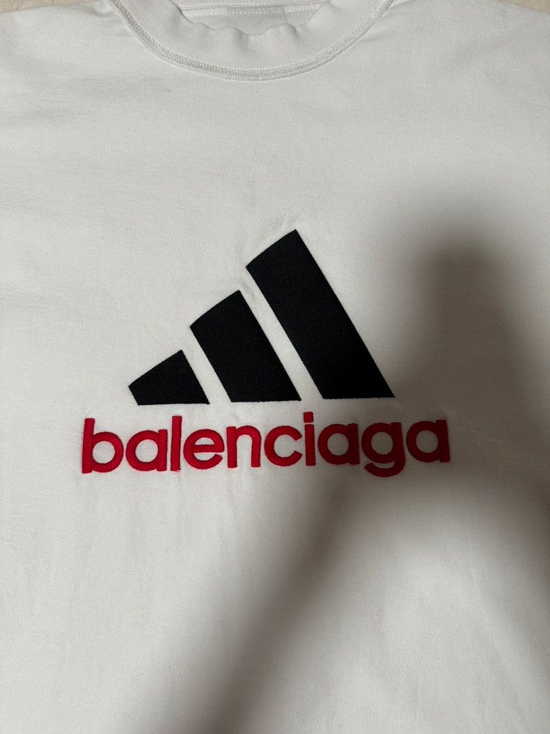 Balenciaga Balenciaga Adidas Co-branded T-Shirt Size US L / EU 52-54 / 3 - 2 Thumbnail
