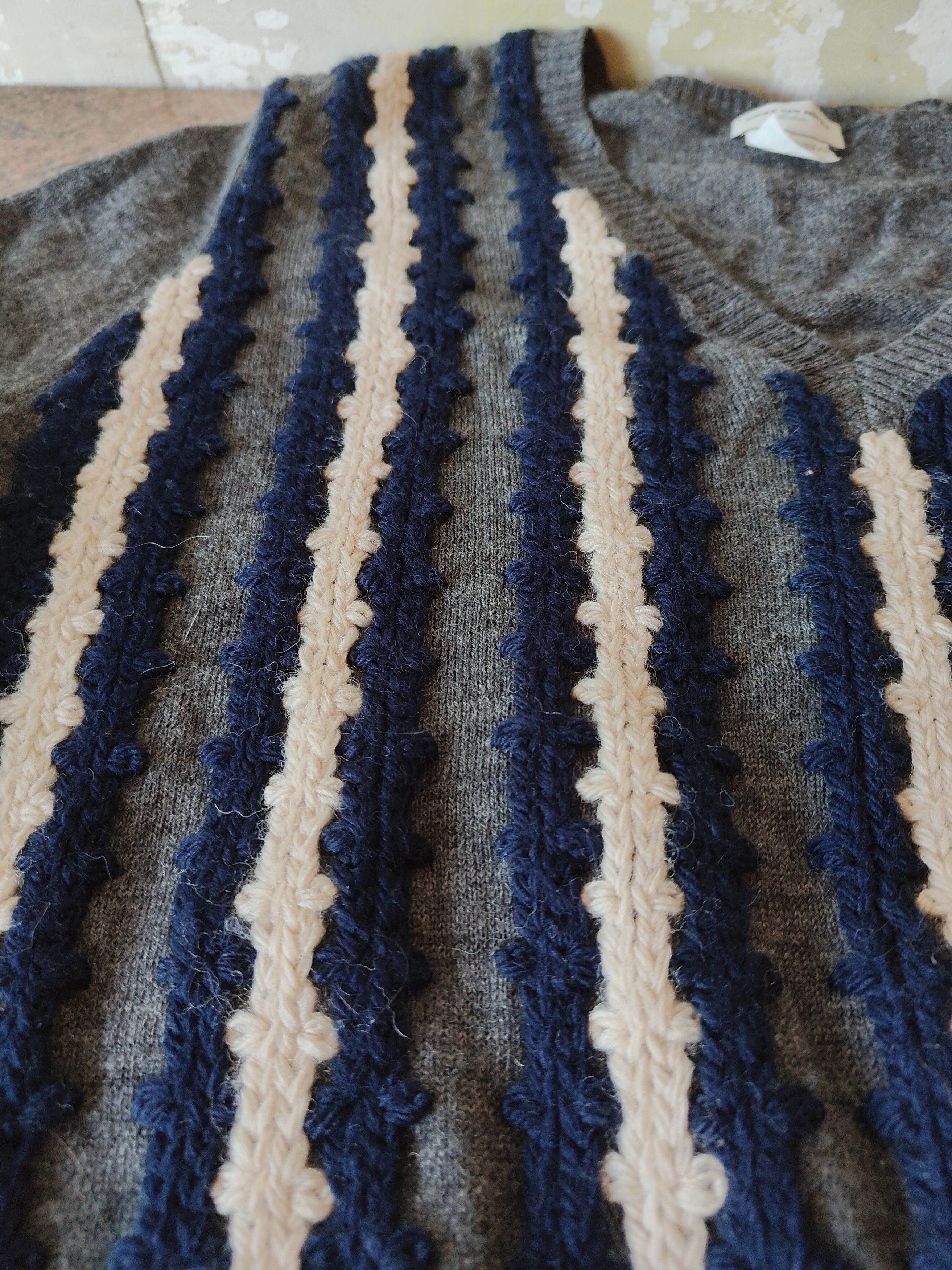 Dries Van Noten Vintage dries van noten sweater 100% wool pull jumper Size US M / EU 48-50 / 2 - 4 Thumbnail
