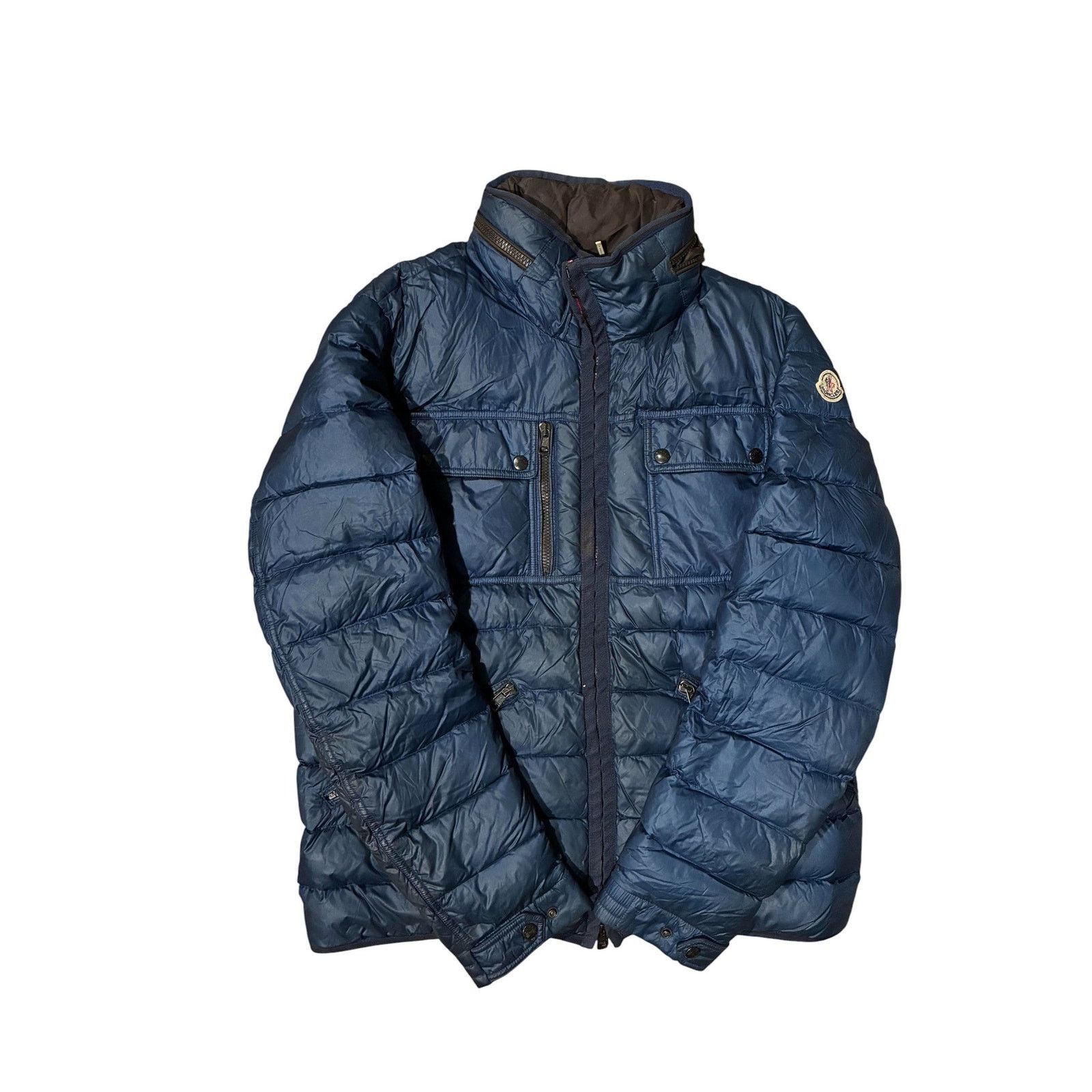 Moncler Moncler Navy Jacket Size US XXL / EU 58 / 5 - 1 Thumbnail