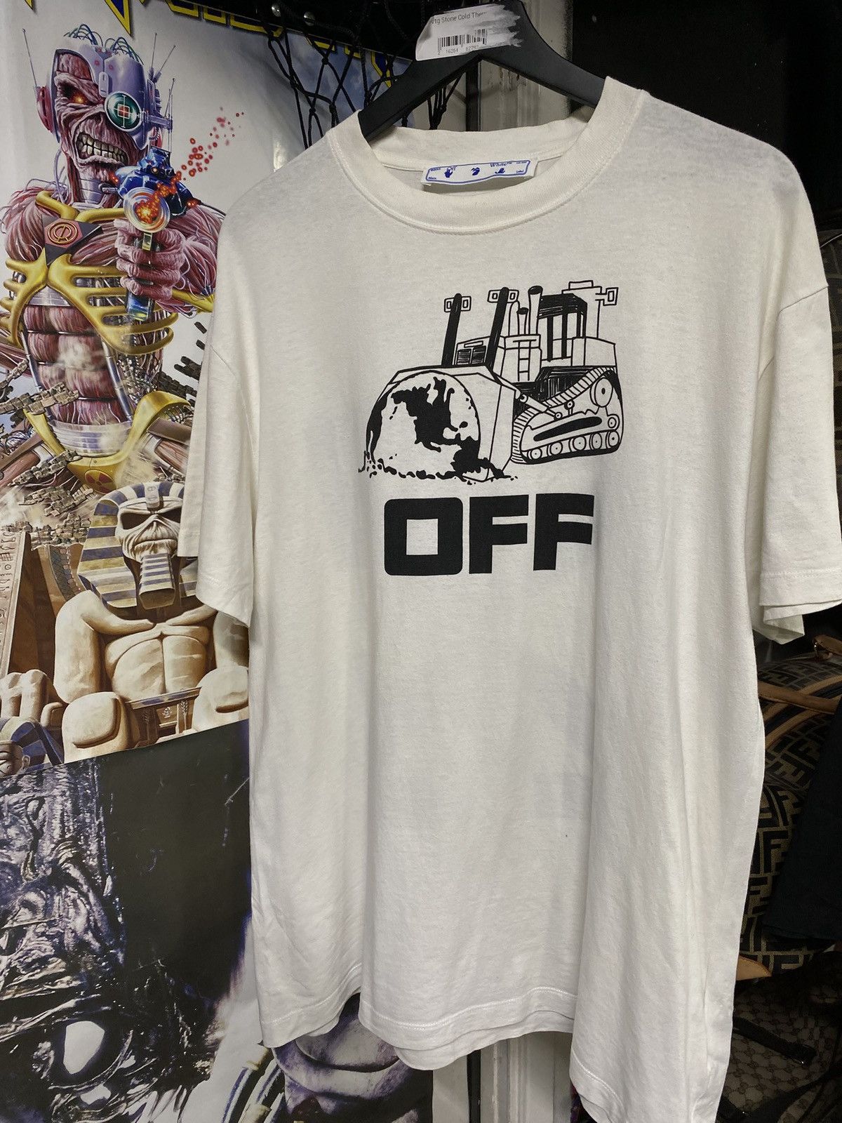 Other Off-White Virgil Abloh World Caterpillar White Shirt XLarge Size US XL / EU 56 / 4 - 2 Thumbnail