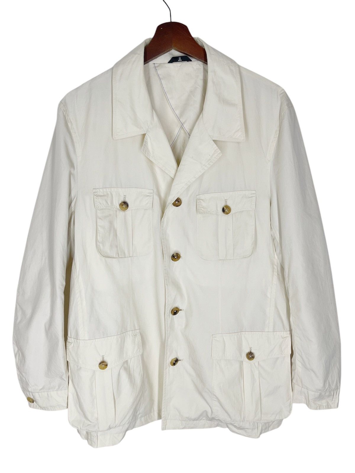 Designer × Lanvin × Vintage VINTAGE PATCHPOCKETS LIGHT JACKET LANVIN COLLECTION Size US M / EU 48-50 / 2 - 1 Thumbnail