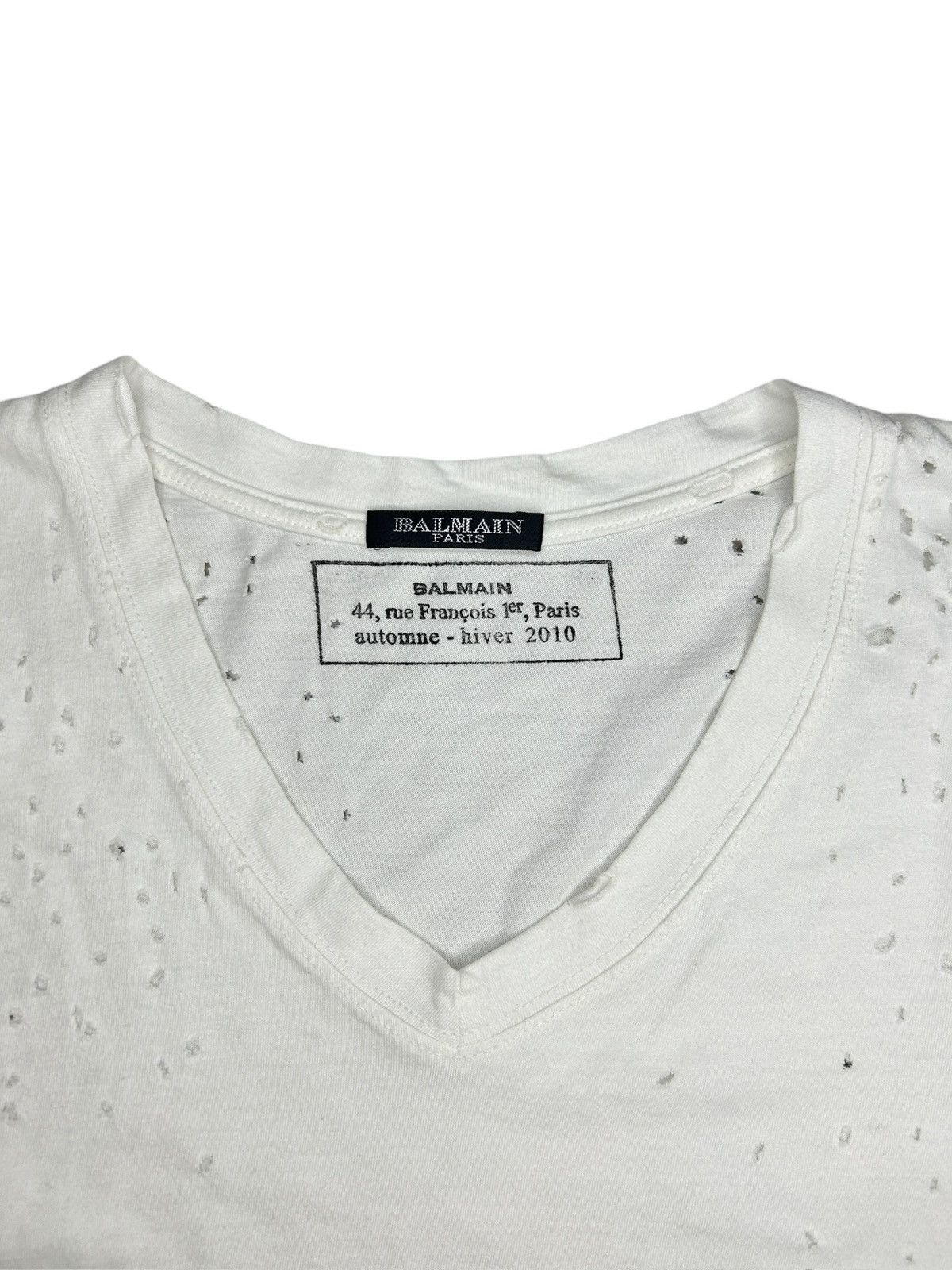 F/W 10 Balmain by Decarnin Shotgun T-Shirt