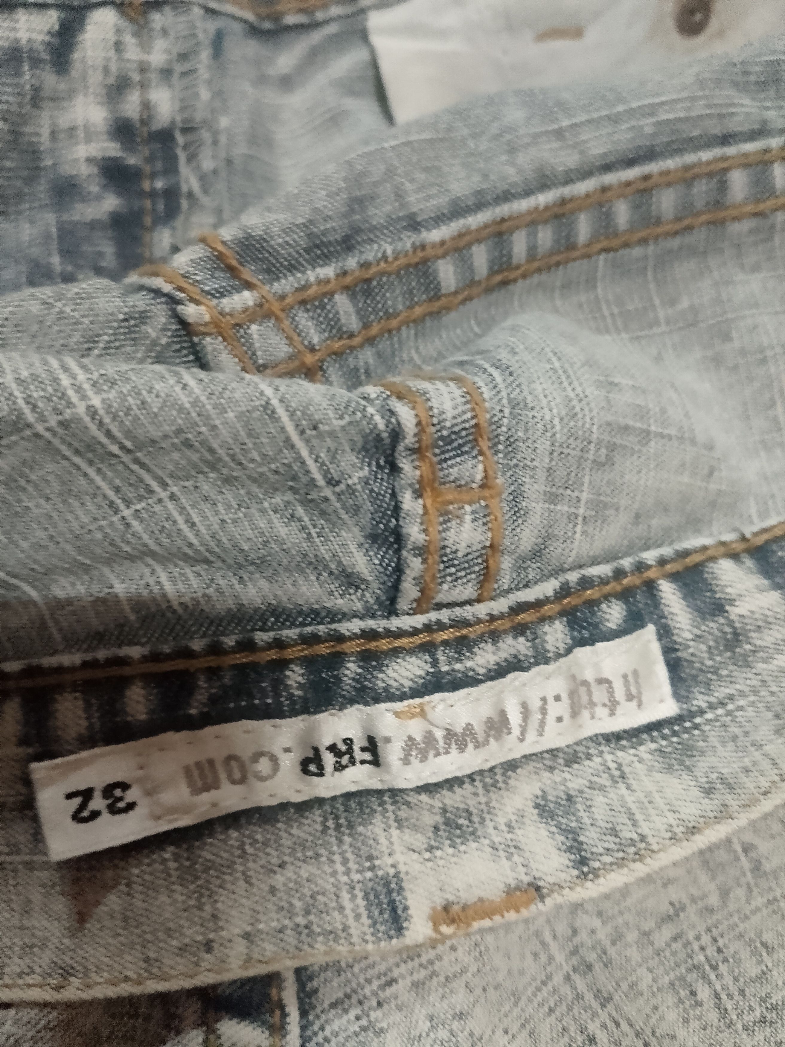 Japanese Brand FRP denim short pant Size US 32 / EU 48 - 8 Thumbnail