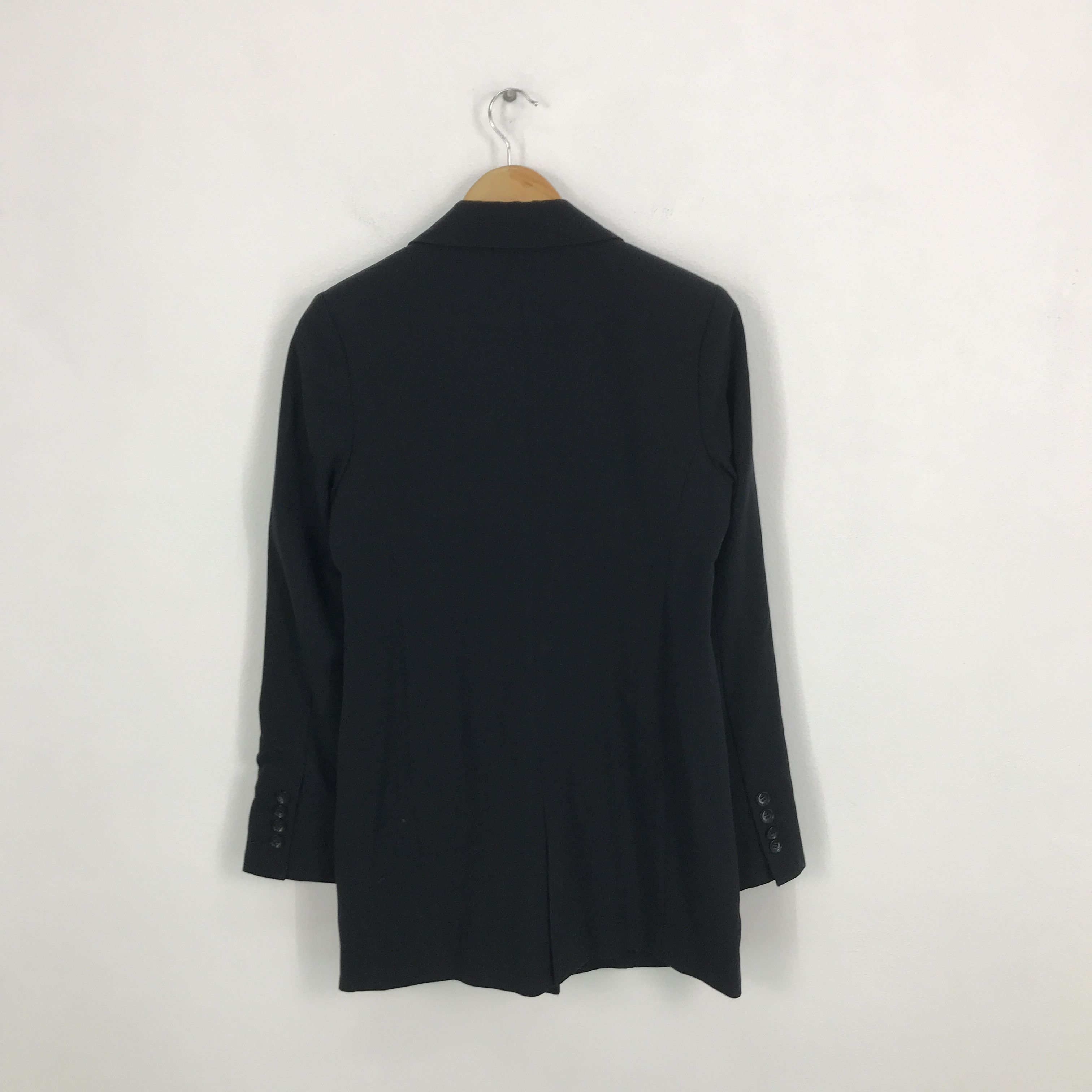 Japanese Brand × MOUSSY Moussy Black blazer coat jacket Size US M / EU 48-50 / 2 - 3 Thumbnail