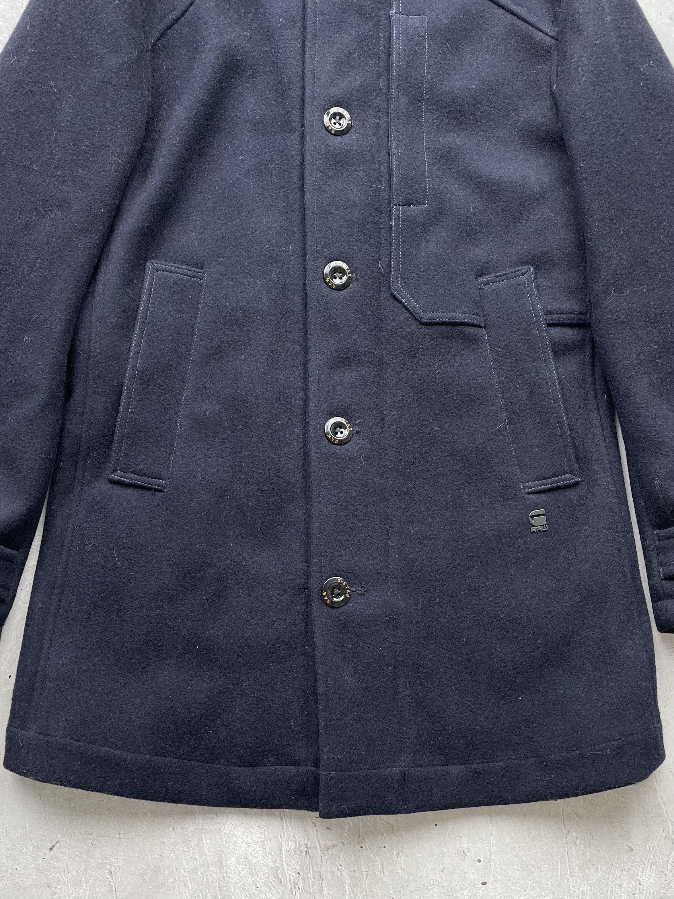 G-Star G Star Raw Vintage Wool Coat Size US M / EU 48-50 / 2 - 3 Thumbnail