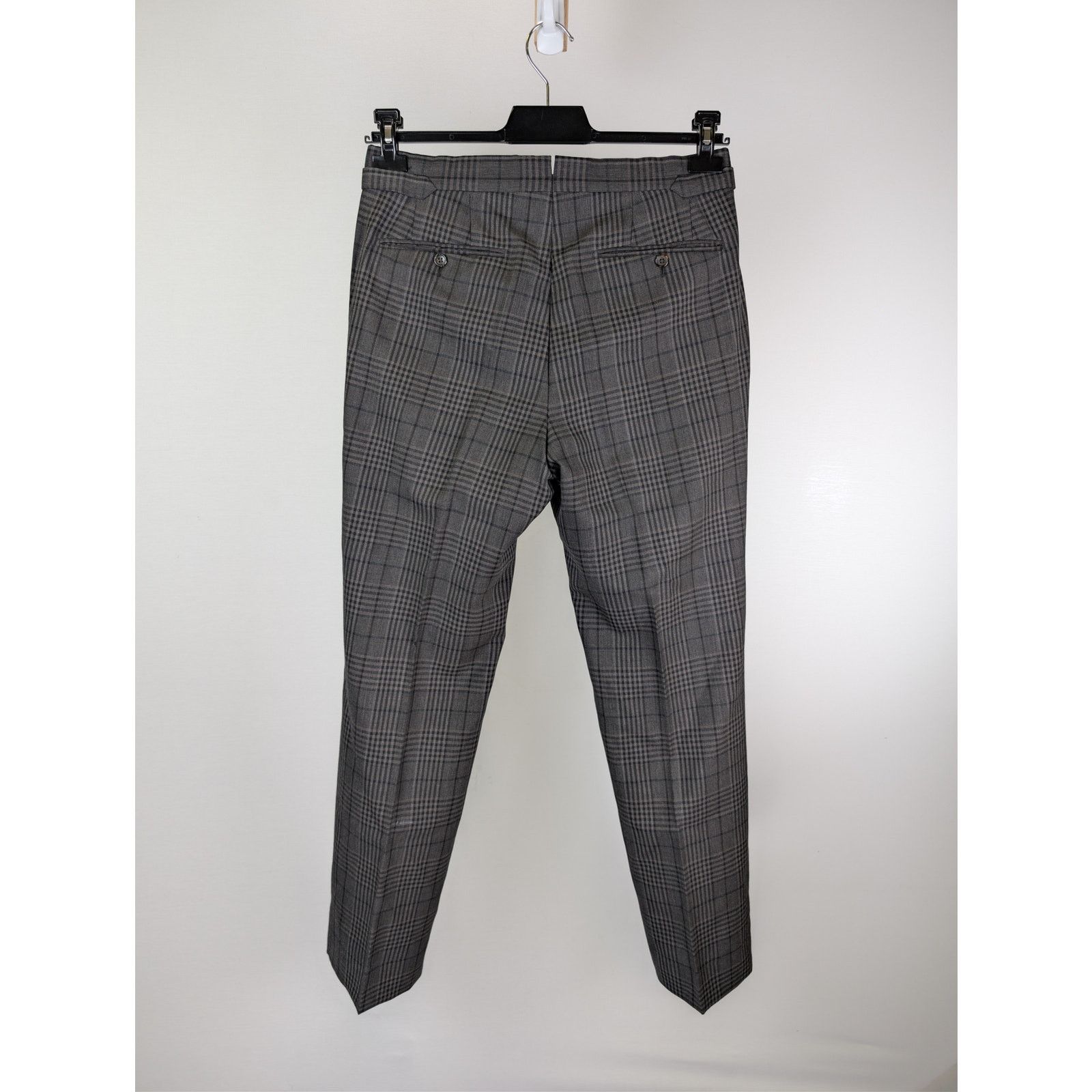 Tom Ford o1rshd1 CC20 Checked Casual Pants in Grey Size US 42 / EU 58 - 16 Thumbnail
