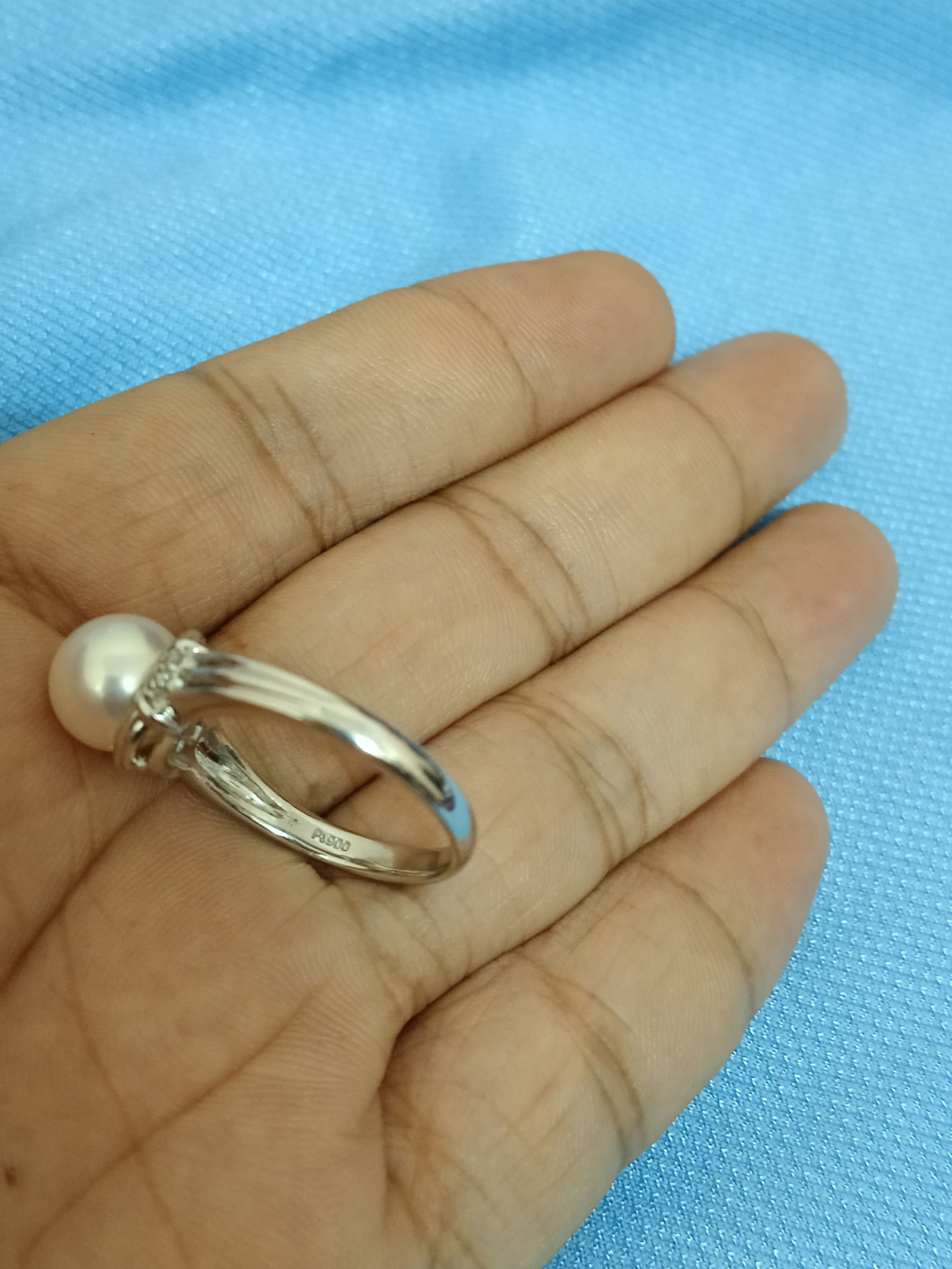 Jewelry JEWELRY Pearl Diamond 0.07 Pt900 Platinum Size ONE SIZE - 5 Thumbnail