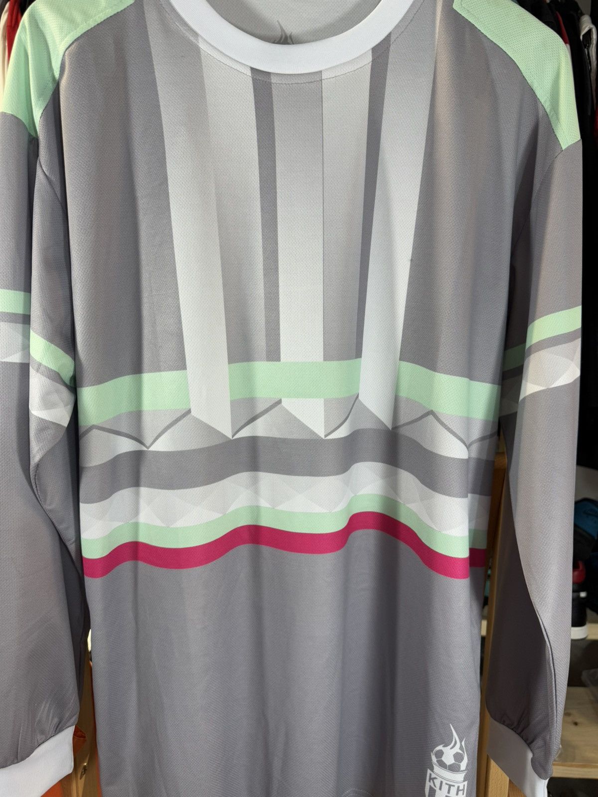 Kith × Ronnie Fieg KITH 2014 World Cup Rare Goalie Jersey +NEW+ Large Size US L / EU 52-54 / 3 - 3 Thumbnail