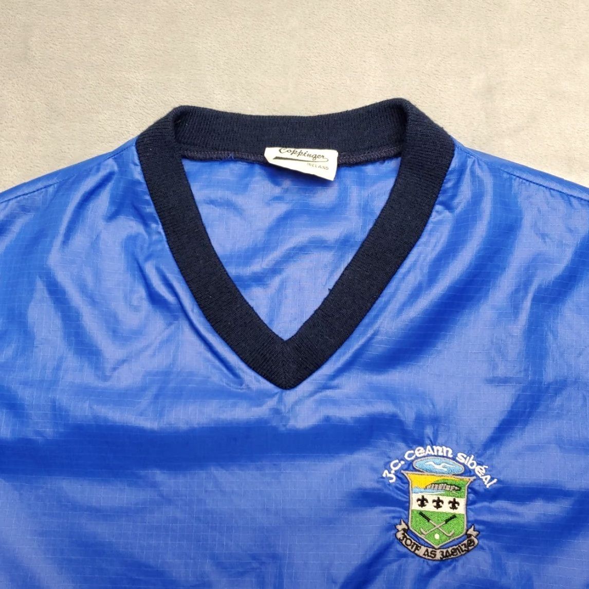 Vintage VINTAGE Mary Coppinger Jacket Mens L Blue Windbreaker Pullover V-Neck Ireland Golf Size US L / EU 52-54 / 3 - 3 Thumbnail