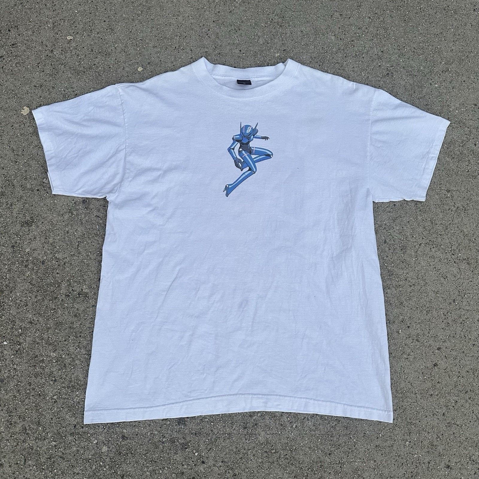 Anime × Fashion Victim × Vintage Vintage 90s 1996 Fashion Victim Bubblegum Crash Anime Tee Size US XL / EU 56 / 4 - 4 Thumbnail