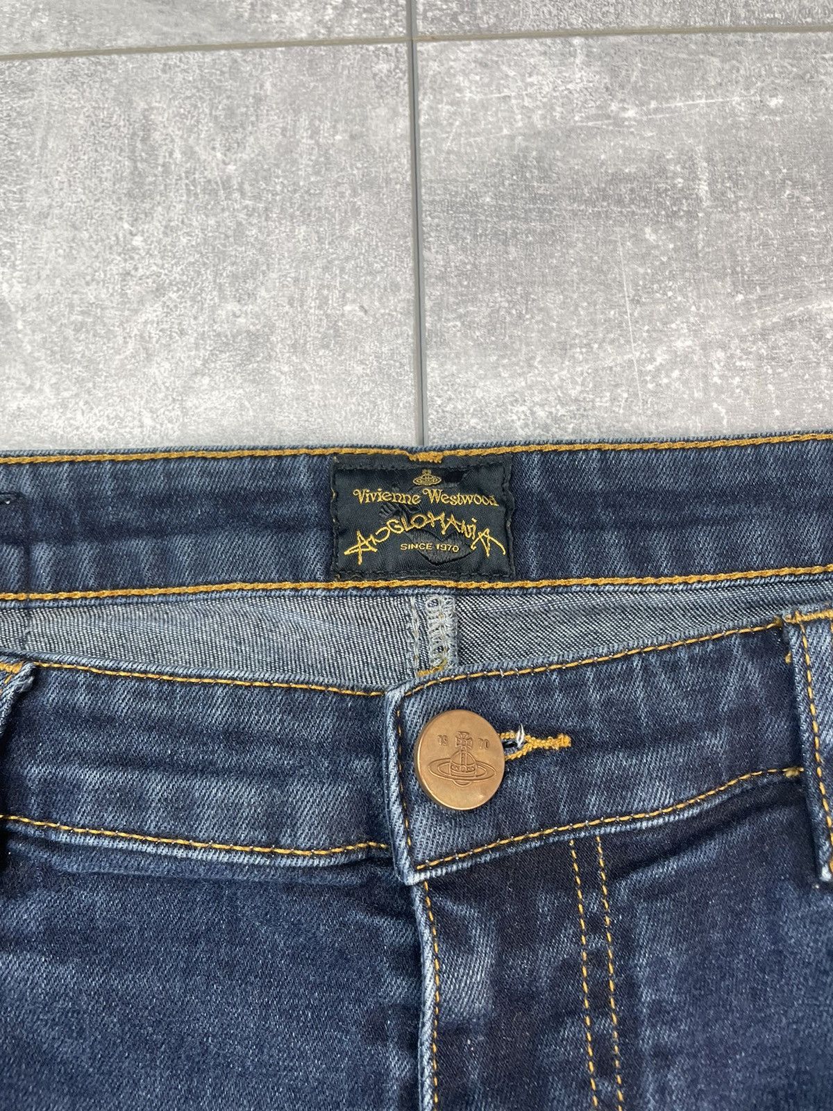 Vivienne Westwood Vivienne Westwood Skinny Denim Jeans Big Logo Size US 36 / EU 52 - 11 Thumbnail