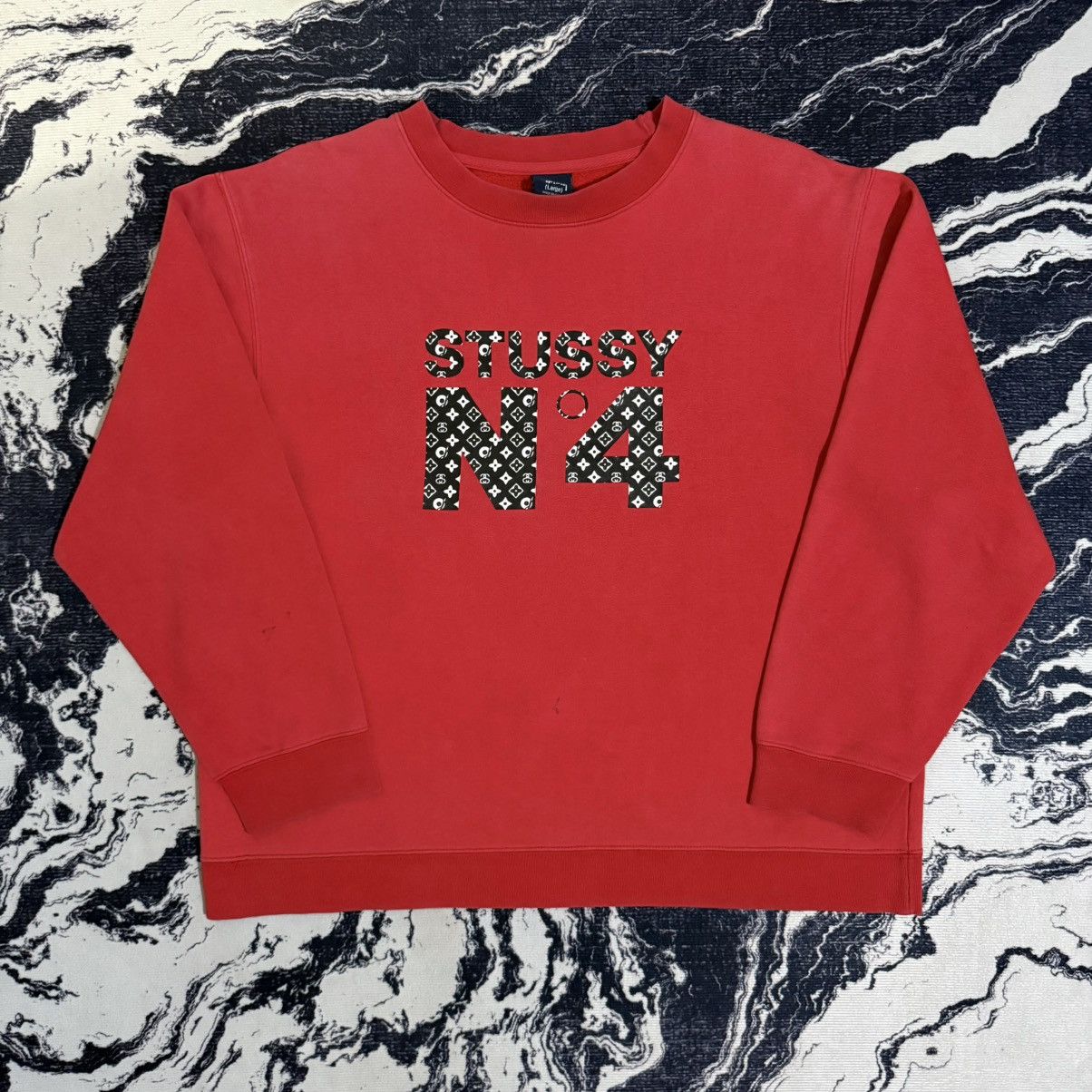Stussy Vintage 00’s Stussy LV Monogram sweatshirt Size US L / EU 52-54 / 3 - 1 Thumbnail