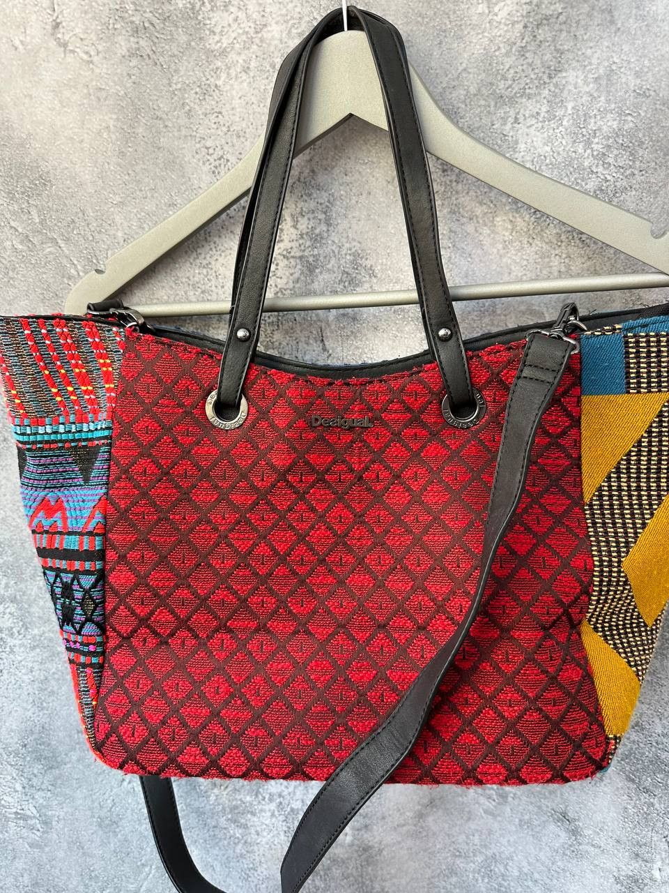 Desigual Desigual Leon Togo Multicolor Tote Bag Size ONE SIZE - 5 Thumbnail