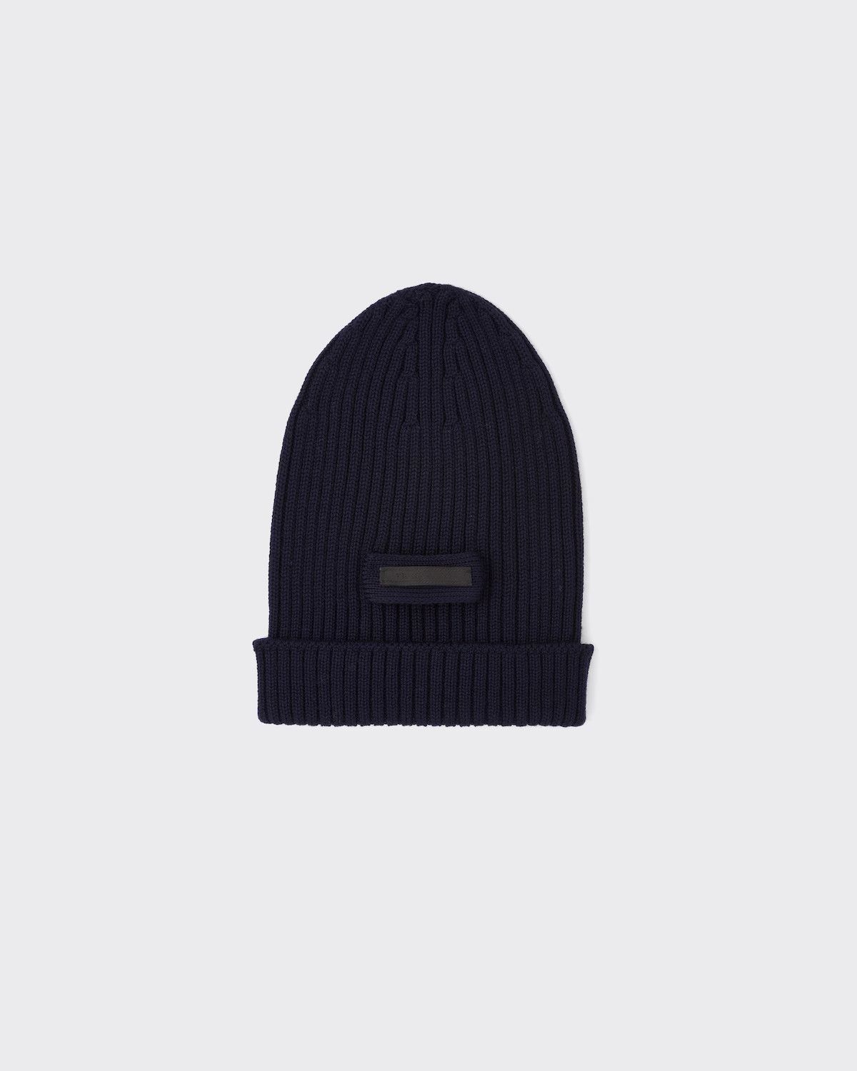 PRADA HAT BEANIE TRIANGLE LOGO WOOL UMD429 U97 F0008 S 192 Accessories