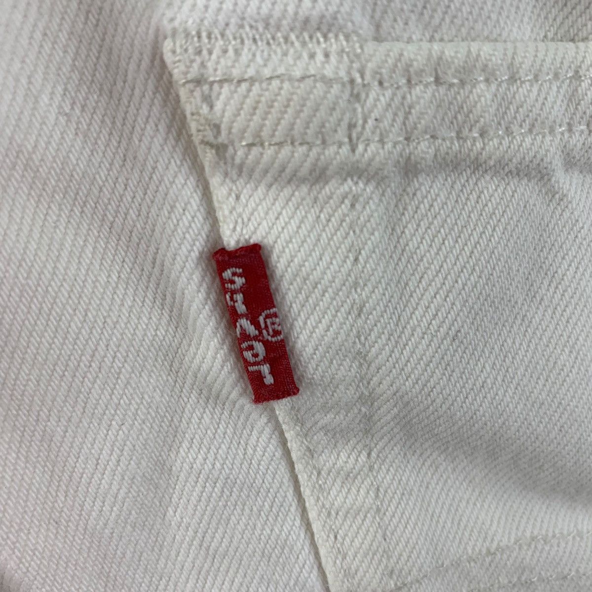 Levi's × Vintage Vintage LEVI’S lot 501 white colour jeans Size US 32 / EU 48 - 13 Thumbnail