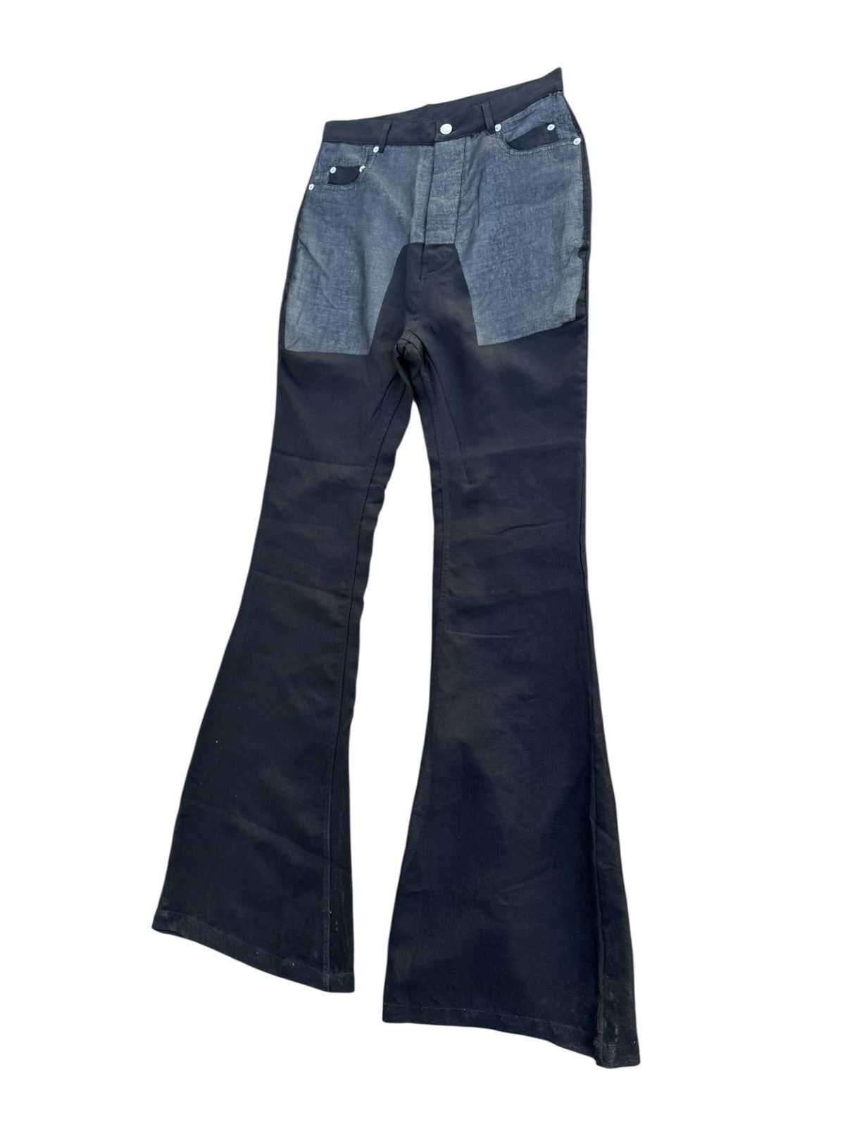Rick Owens Rick owens lido bolan flared pants Size US 30 / EU 46 - 4 Thumbnail