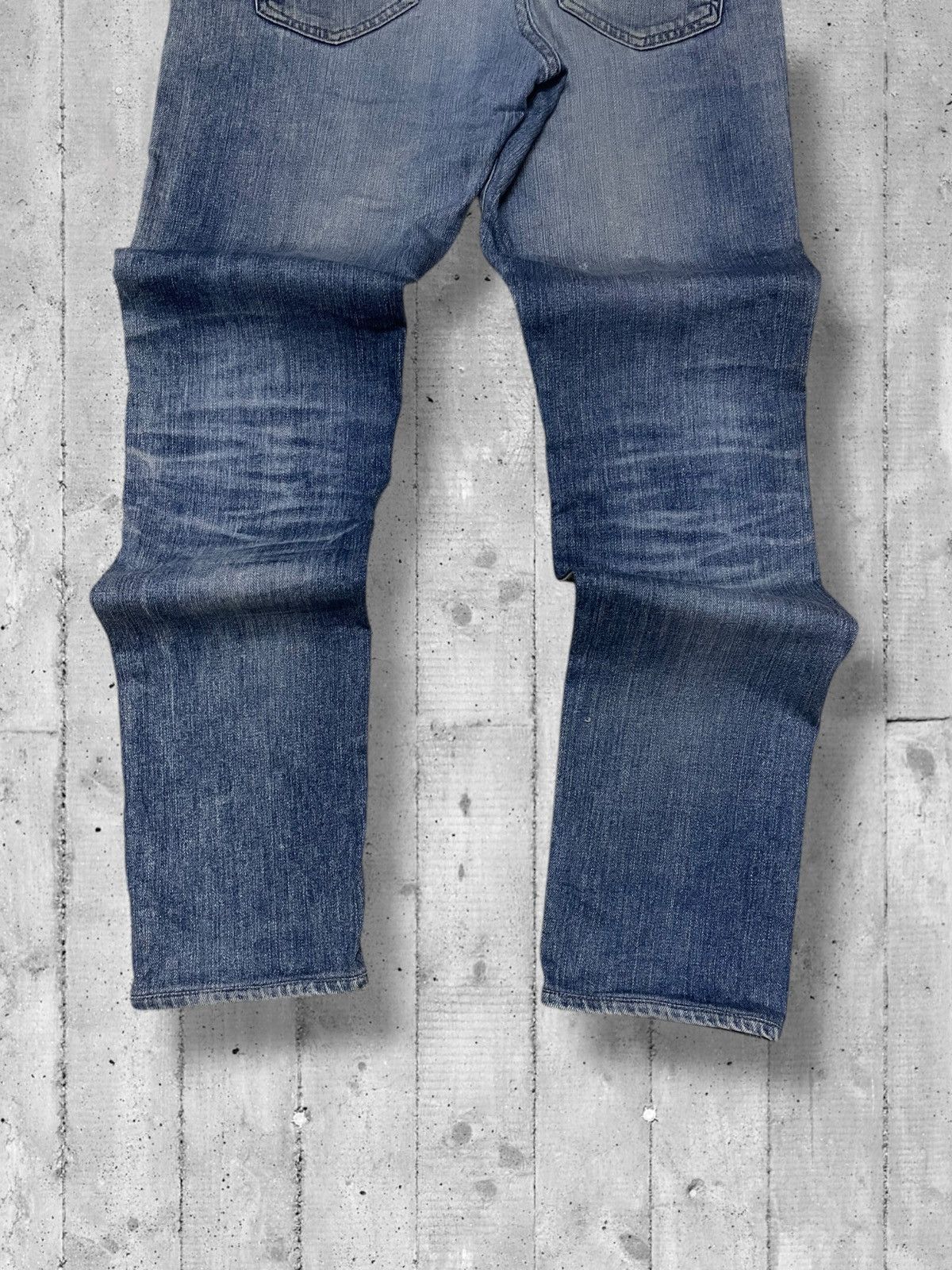 Designer × Other Vintge Designer Adriano Goldschimied Distressed Splash Denim Size US 31 - 11 Thumbnail