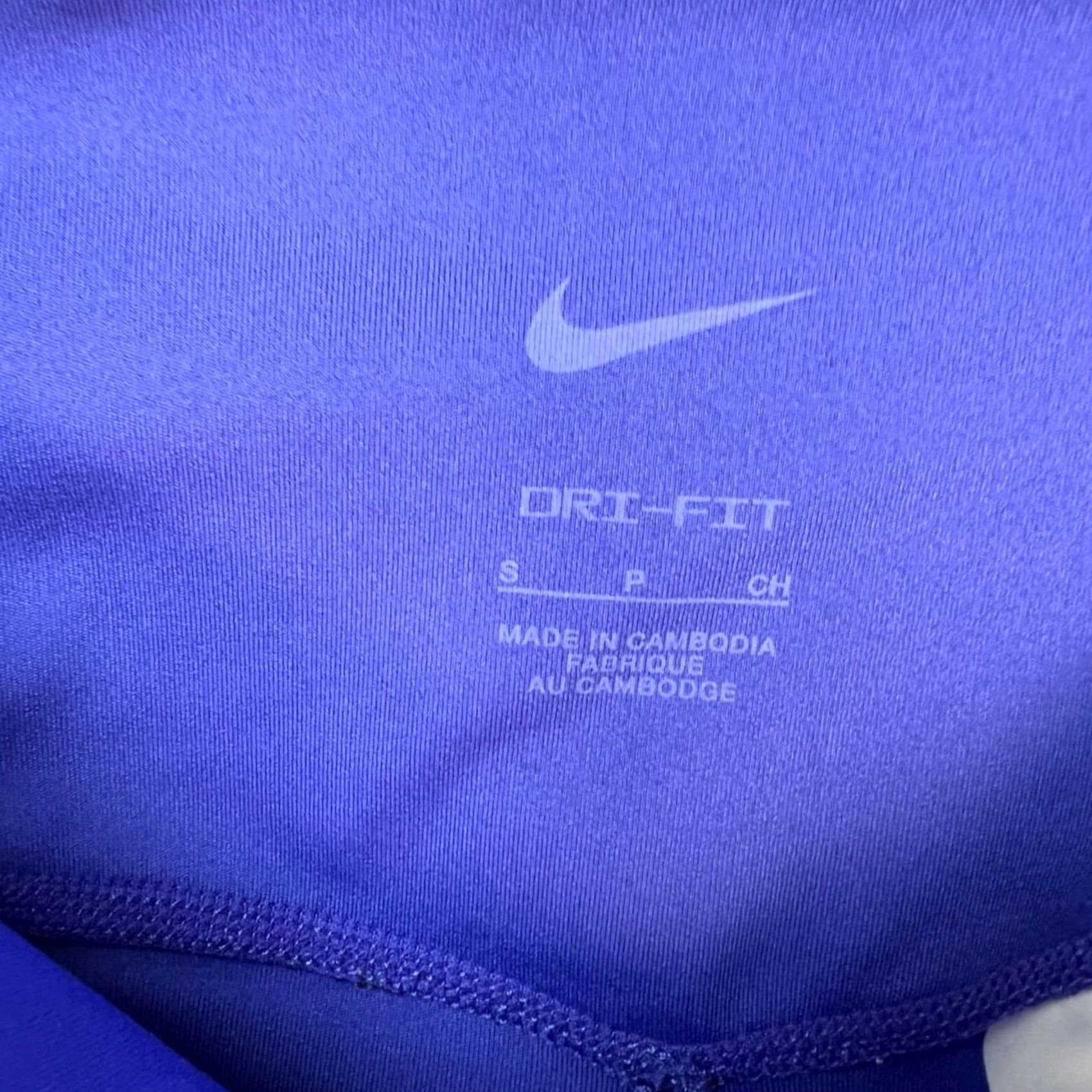 Nike Nike Dri-Fit Womens Shorts Size Small Blue Athletic Running Yoga ShortS Size 28" / US 6 / IT 42 - 3 Thumbnail