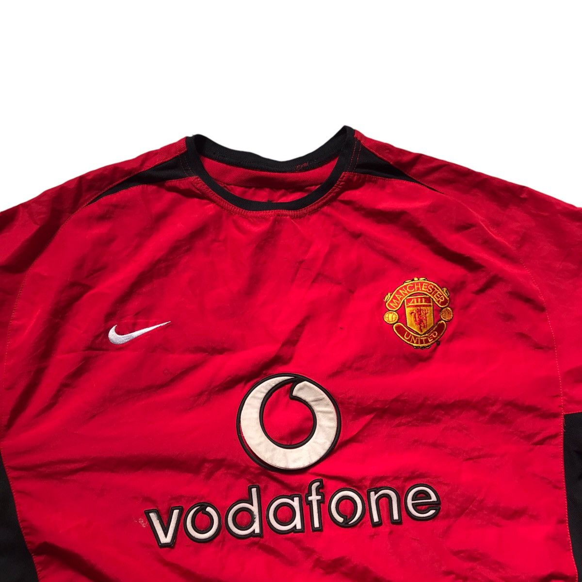 Nike RARE VINTAGE MANCHESTER UNITED NIKE VERON JERSEY MADE IN UK Size US L / EU 52-54 / 3 - 4 Thumbnail