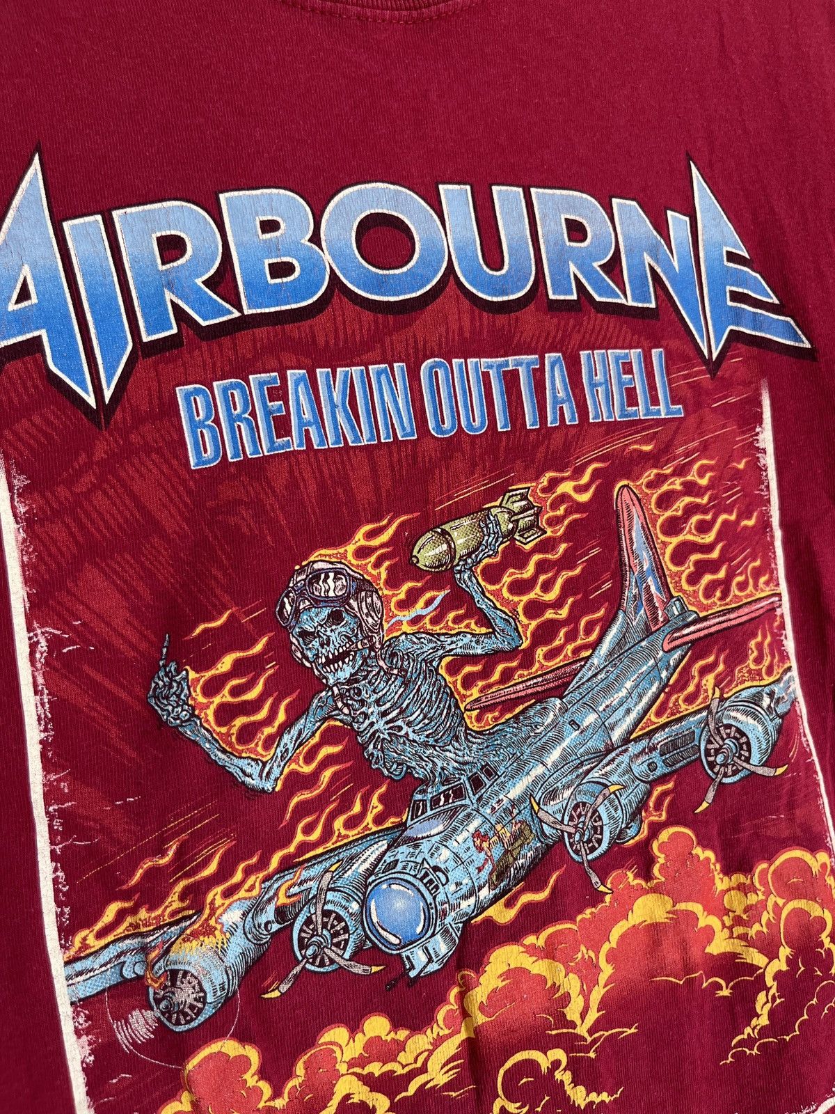Band Tees AIRBORNE Band Breakin Outta Hell Tour T-shirt Size US S / EU 44-46 / 1 - 5 Thumbnail