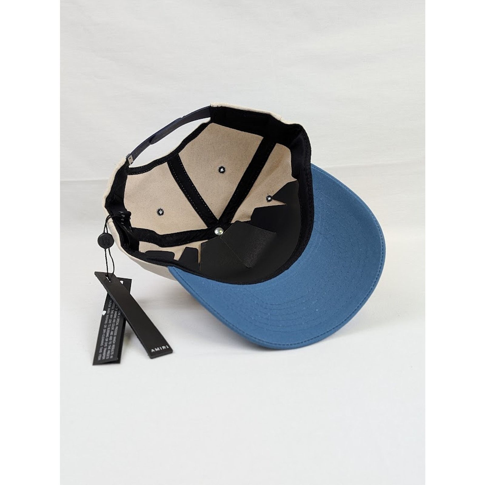 Amiri o1rshd1 Q:3 / Size: OS / MA Two Tone Canvas Hat / Cap Beige Size ONE SIZE - 7 Thumbnail