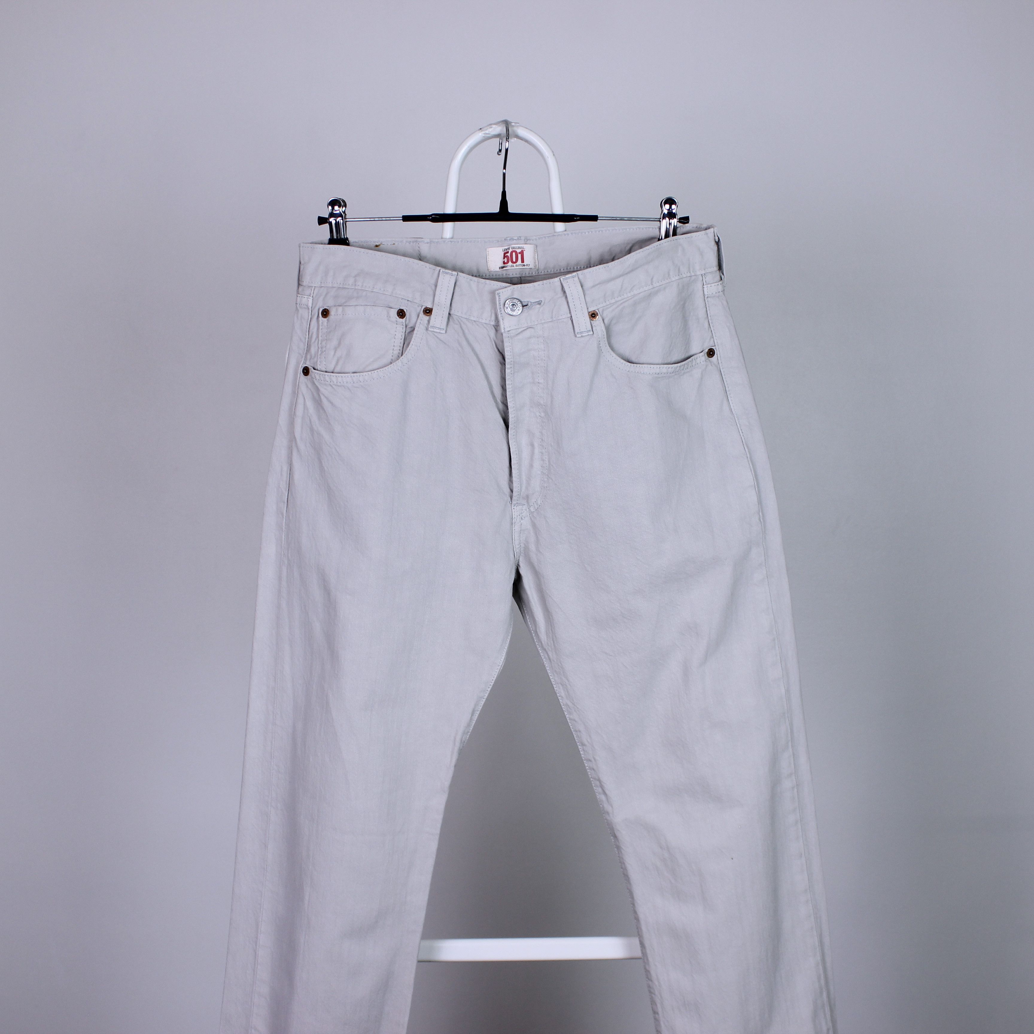 Levi's 501 levis denim jeans w34 L32 men pants Size US 34 / EU 50 - 9 Thumbnail