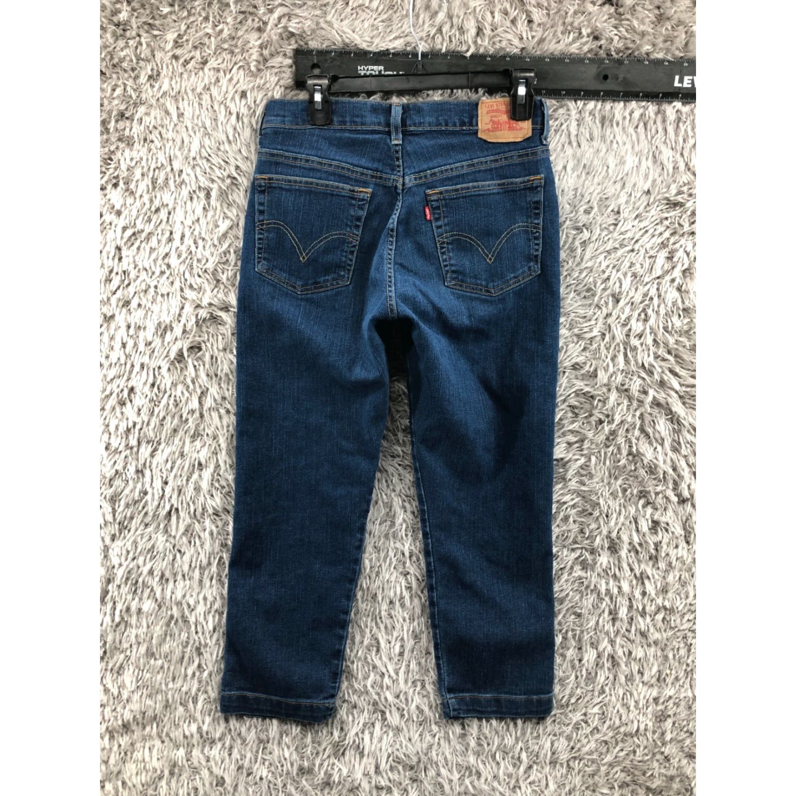 Levi's Levi's Jeans Slim Straight 8 Womens Medium Wash Blue Size 30" / US 8 / IT 44 - 5 Thumbnail