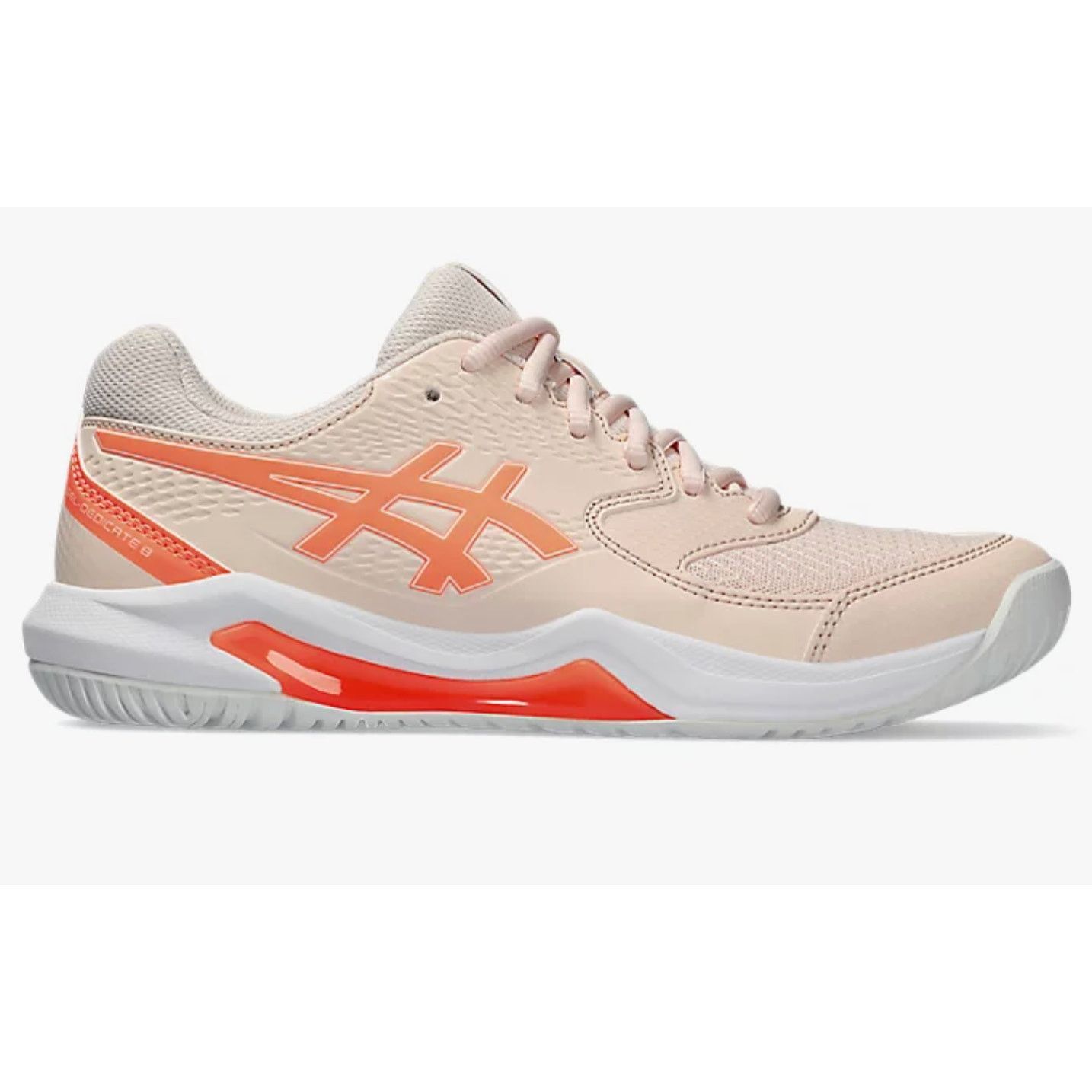 Asics ASICS Women's Gel-Dedicate 8 Pearl Pink/Sun Coral US 8.5 Size US 8.5 / IT 38.5 - 1 Thumbnail