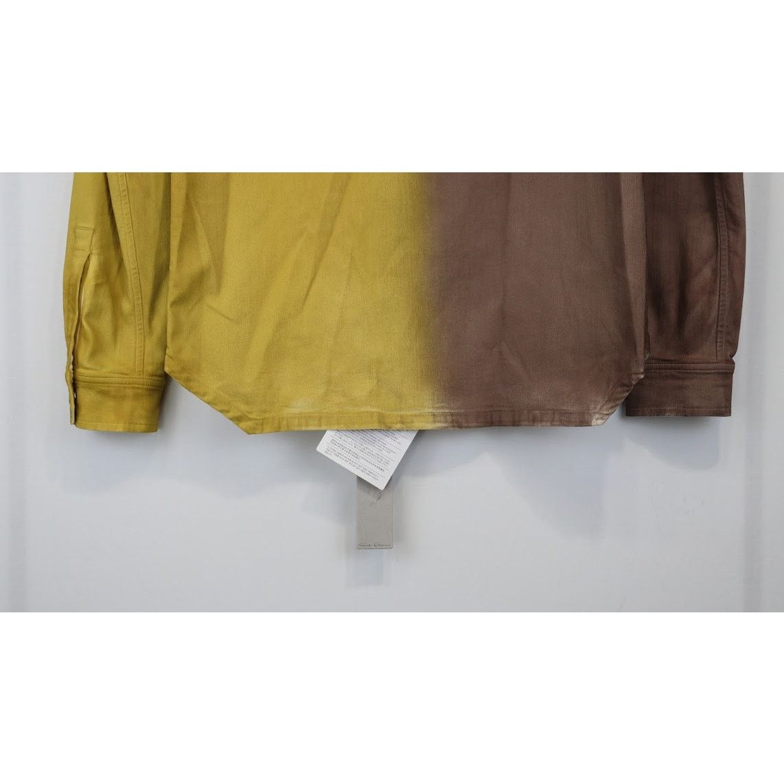 Rick Owens o1rshd1 Outershirt in Oxblood/Natural/Sulphate Size US M / EU 48-50 / 2 - 12 Thumbnail
