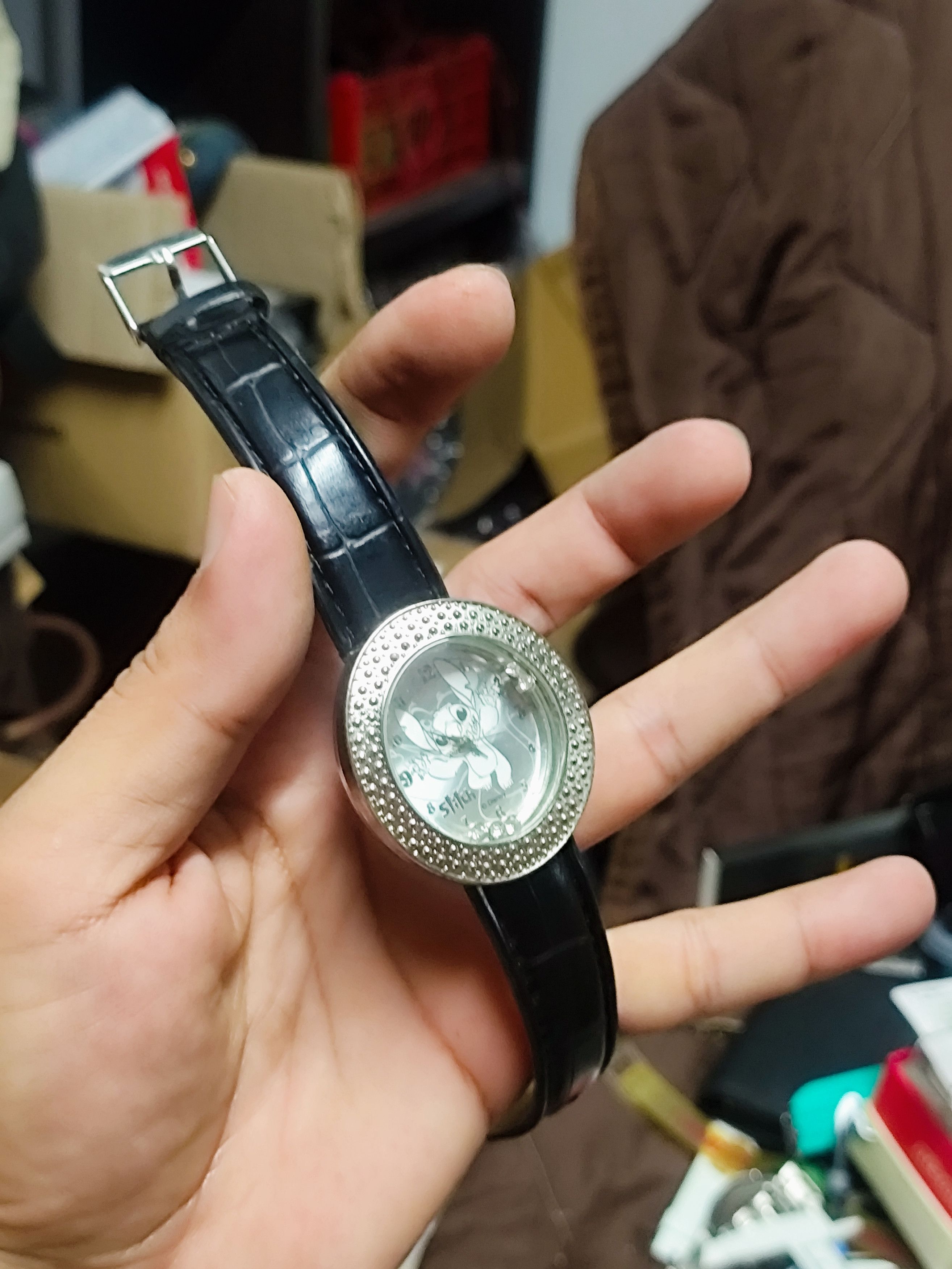 Disney × Japanese Brand Original Watch by Disney STITCH Anime Cartoon Movie Size ONE SIZE - 11 Thumbnail
