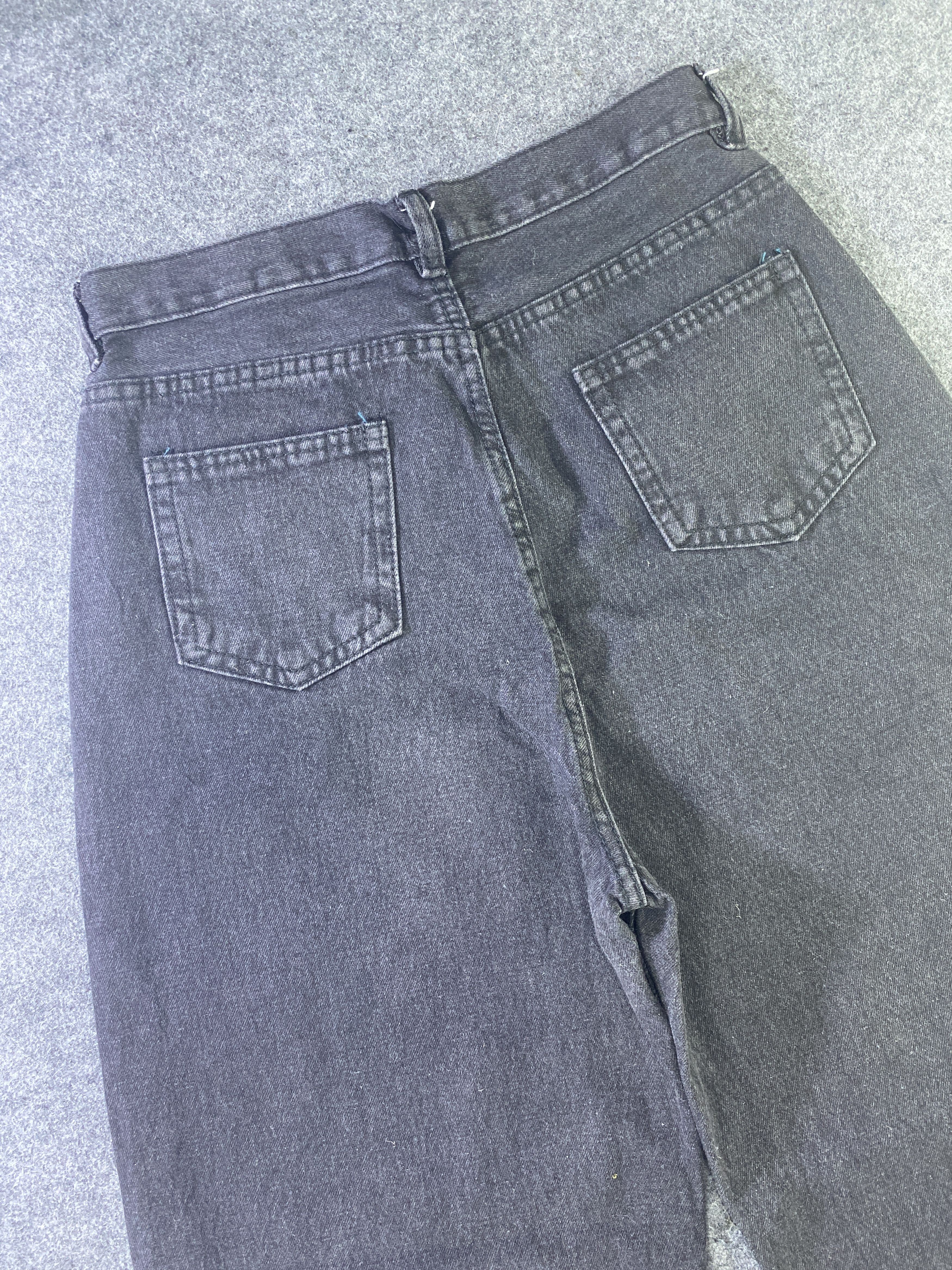 Japanese Brand Japanese Brand Baggy Distressed Black Pants -J948 Size US 28 / EU 44 - 6 Thumbnail