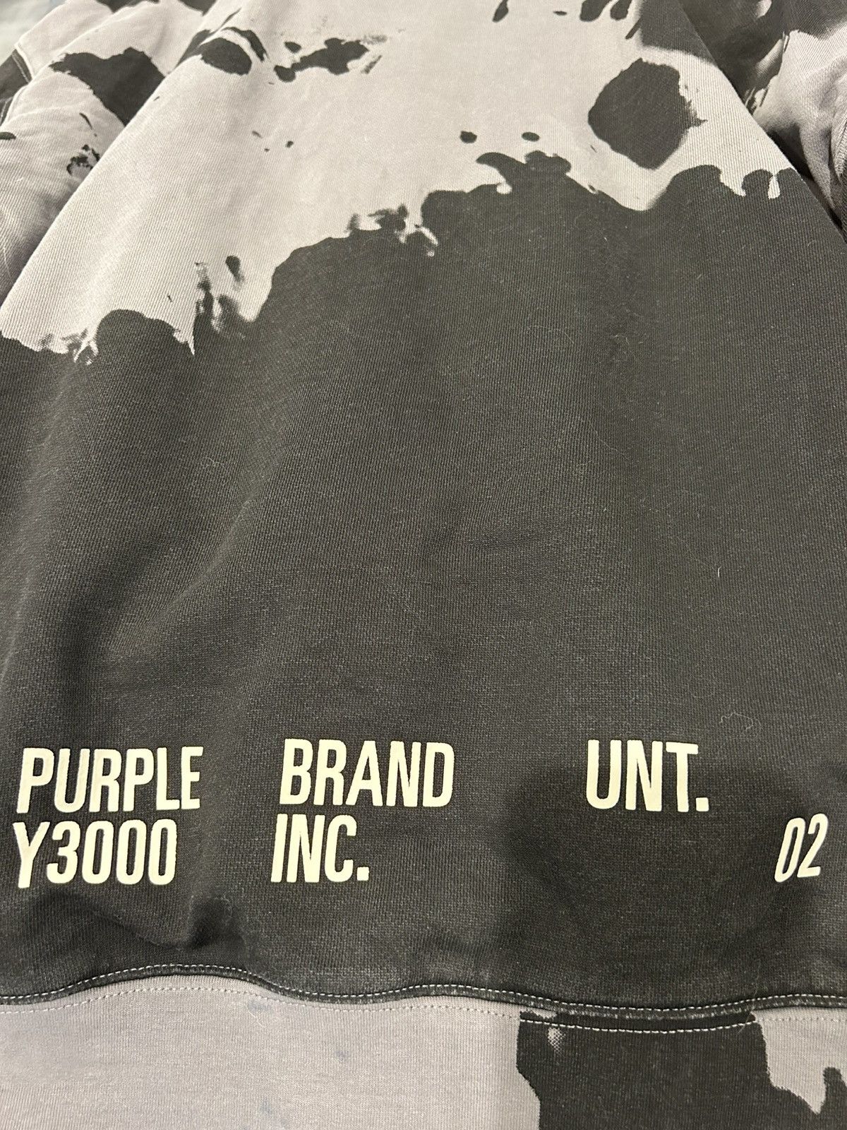 Purple Brand Purple Brand Tie Dye Logo Hoodie Size L Size US L / EU 52-54 / 3 - 6 Thumbnail