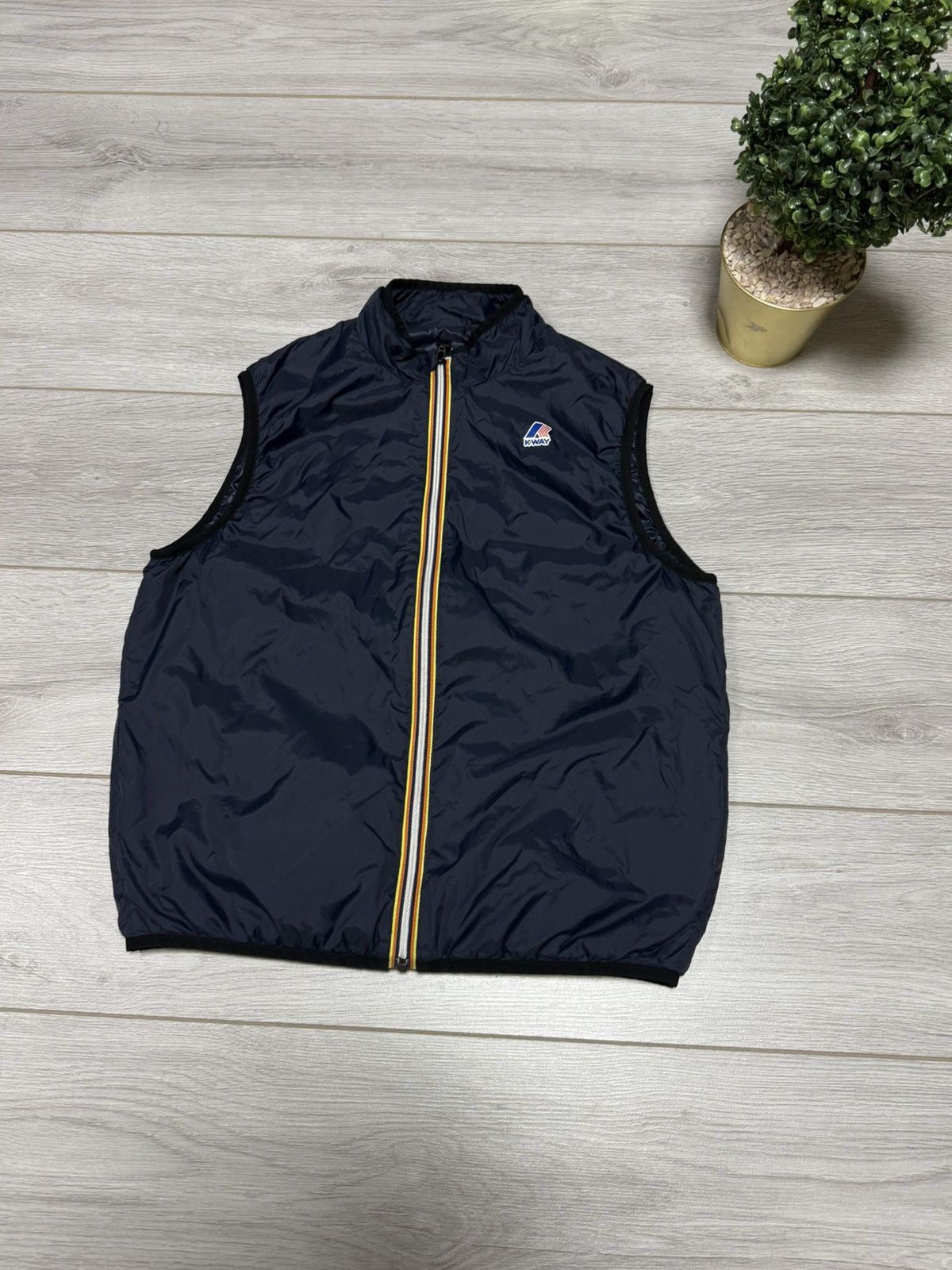 K-Way K way vest puffer zip bag Size US L / EU 52-54 / 3 - 6 Thumbnail