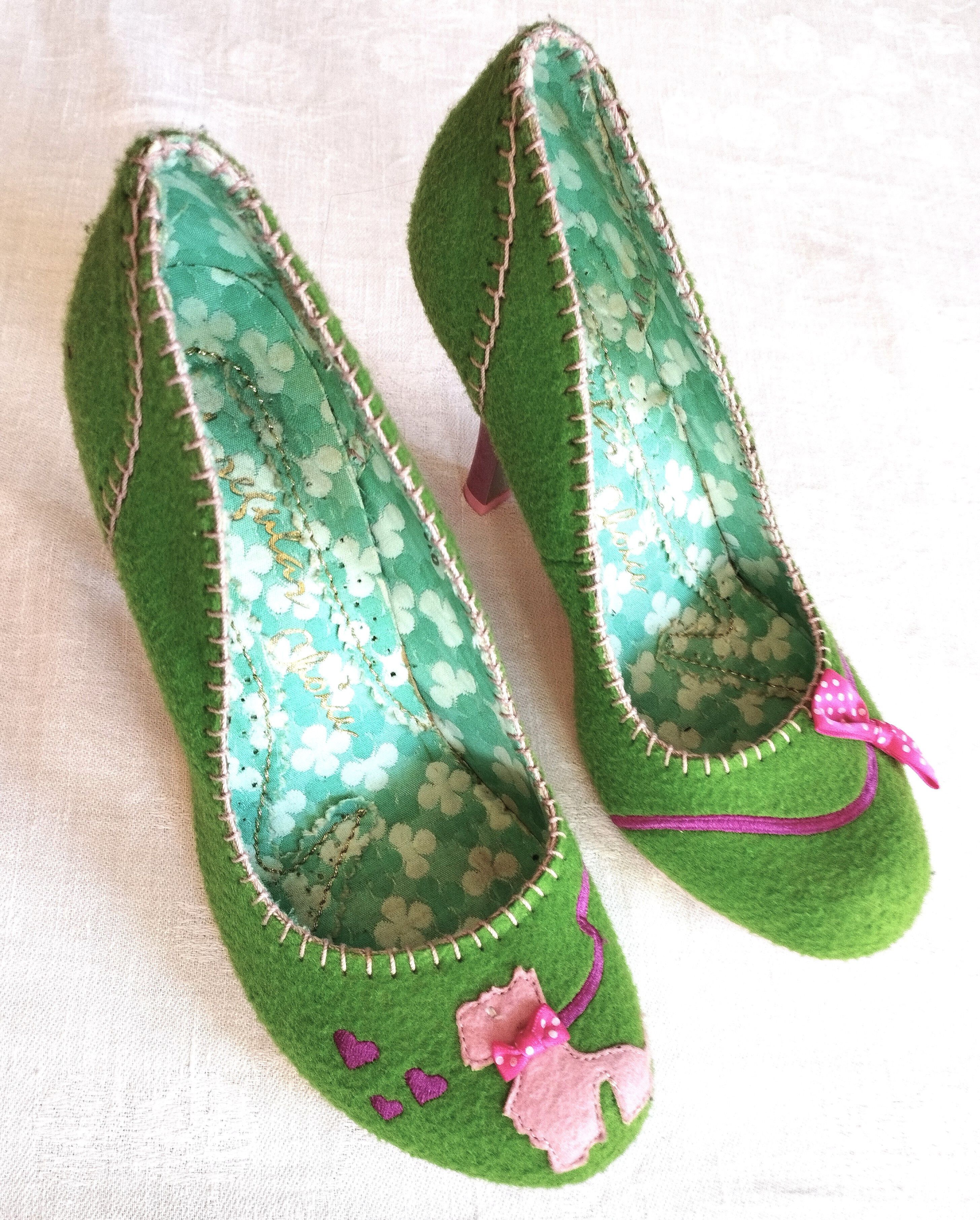 Vintage Irregular Choice Escarpins T 38 Size US 7 / IT 37 - 9 Thumbnail