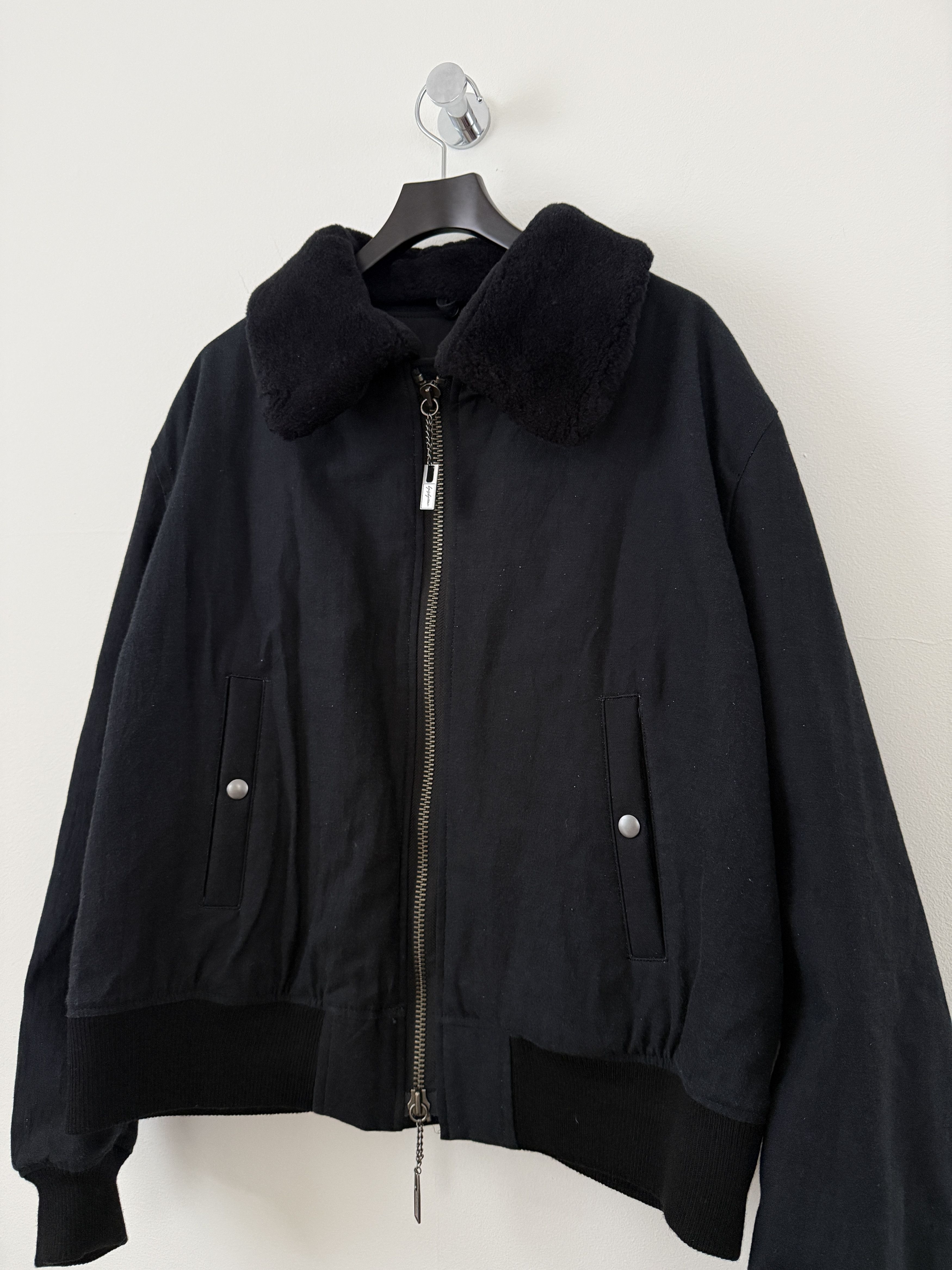 Yohji Yamamoto Pour Homme Lady Print Wool Blouson Jacket 2024 Size US L / EU 52-54 / 3 - 10 Thumbnail