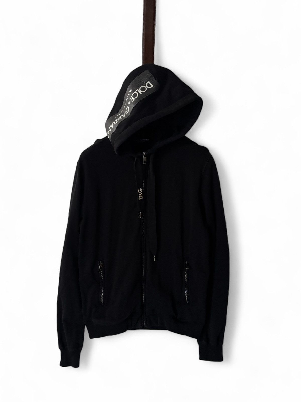 Dolce & Gabbana Dolce Gabbana Logo Zip Hoodie Size US M / EU 48-50 / 2 - 1 Thumbnail