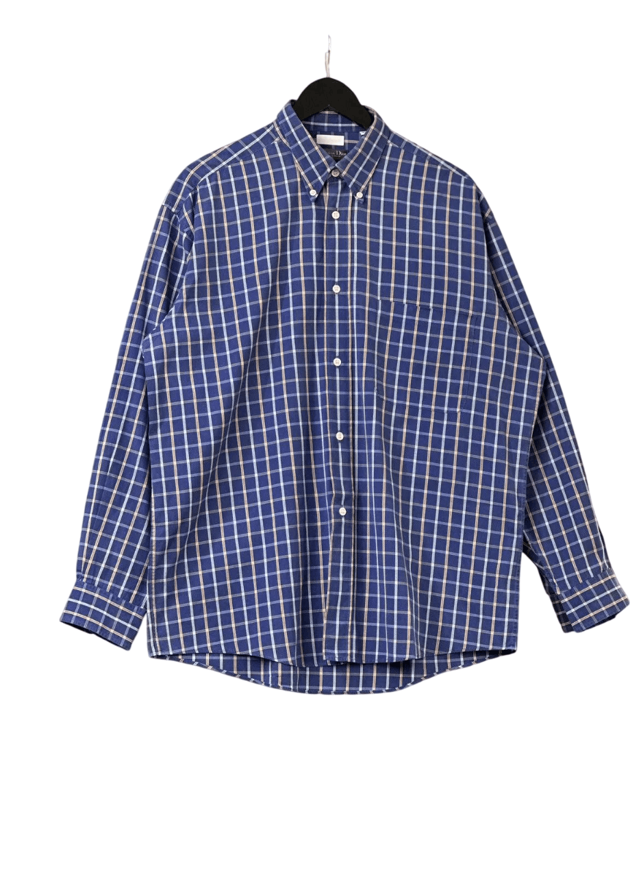 Christian Dior Monsieur Dior Monsieur vintage French luxury shirt Loro Size US XL / EU 56 / 4 - 2 Thumbnail