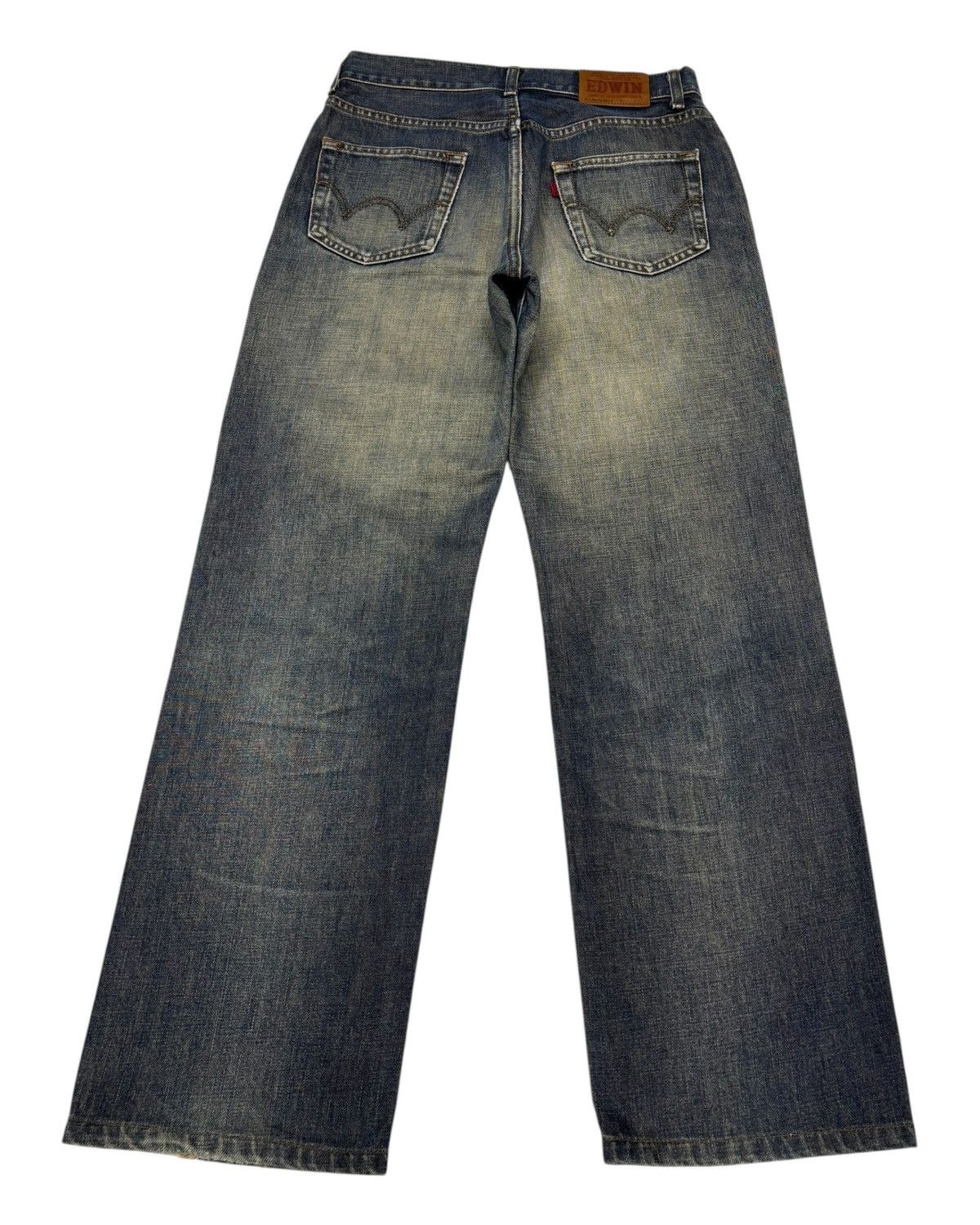 Kapital Edwin 503z Rusty Loose Jean Distressed Denim Size US 28 / EU 44 - 3 Thumbnail