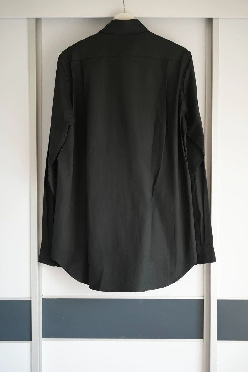 Yohji Yamamoto Yohji Yamamoto Yohji Yamamoto Black Checkered Dress Shirt Size US M / EU 48-50 / 2 - 2 Thumbnail
