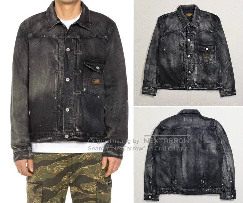 Neighborhood Neighborhood Denim Jacket, Outerwear, King of Denim, Size Size US M / EU 48-50 / 2 - 1 Thumbnail