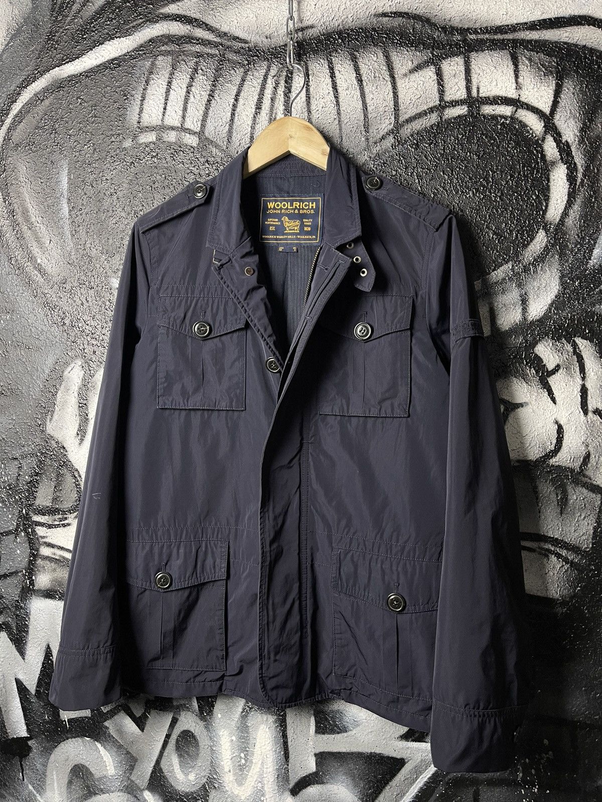 Woolrich Woolen Mills Woolrich John Rich & Bros Lightweight Utility Jacket Men’s Size US S / EU 44-46 / 1 - 1 Thumbnail