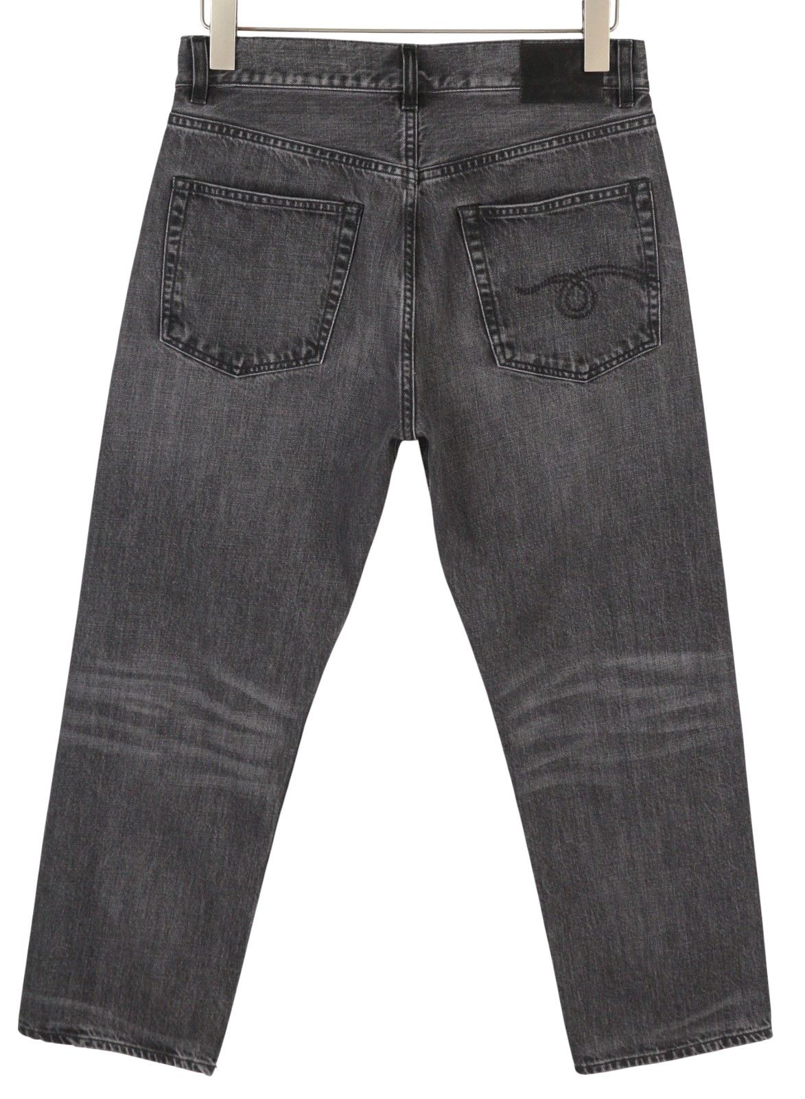 R13 BOYFRIEND 26 Wilson Black Whiskers Faded Zip PS25 86681 Size 26" / US 2 / IT 38 - 2 Thumbnail