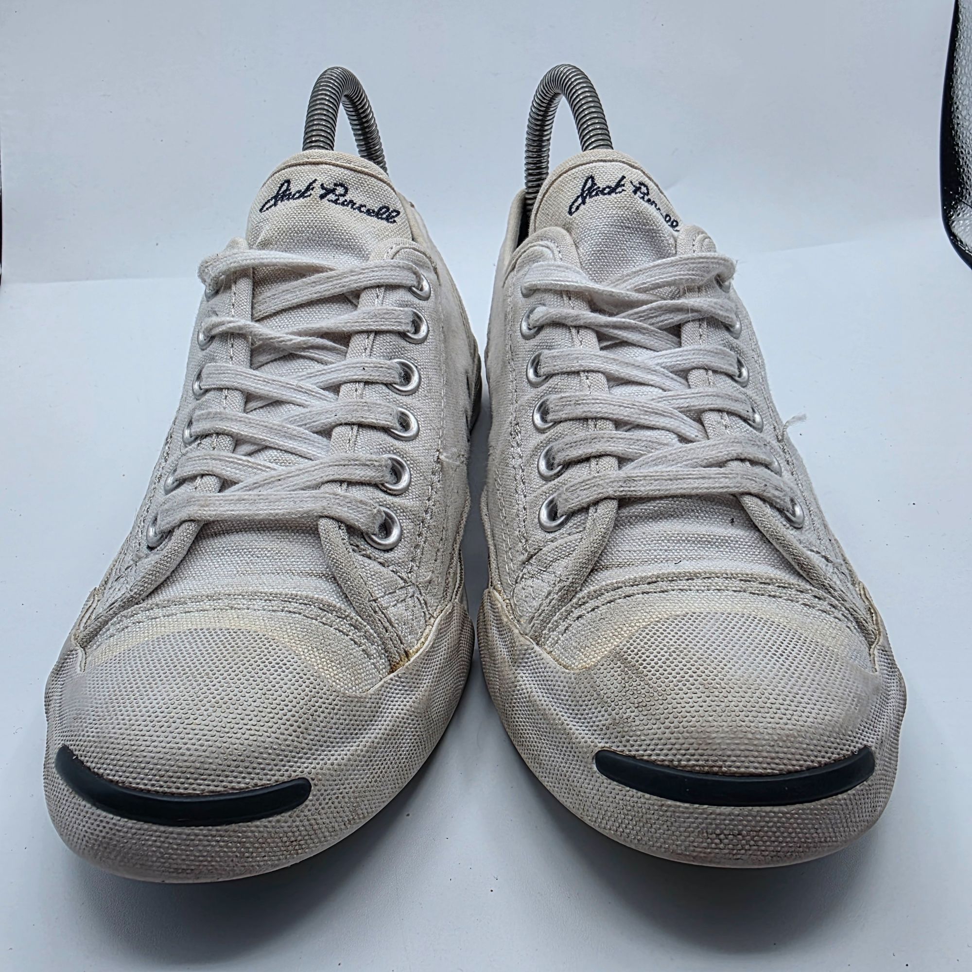 Converse Converse Jack Purcell Womens Size 7 White Sneaker Shoes Casu Size US 7 / IT 37 - 2 Thumbnail