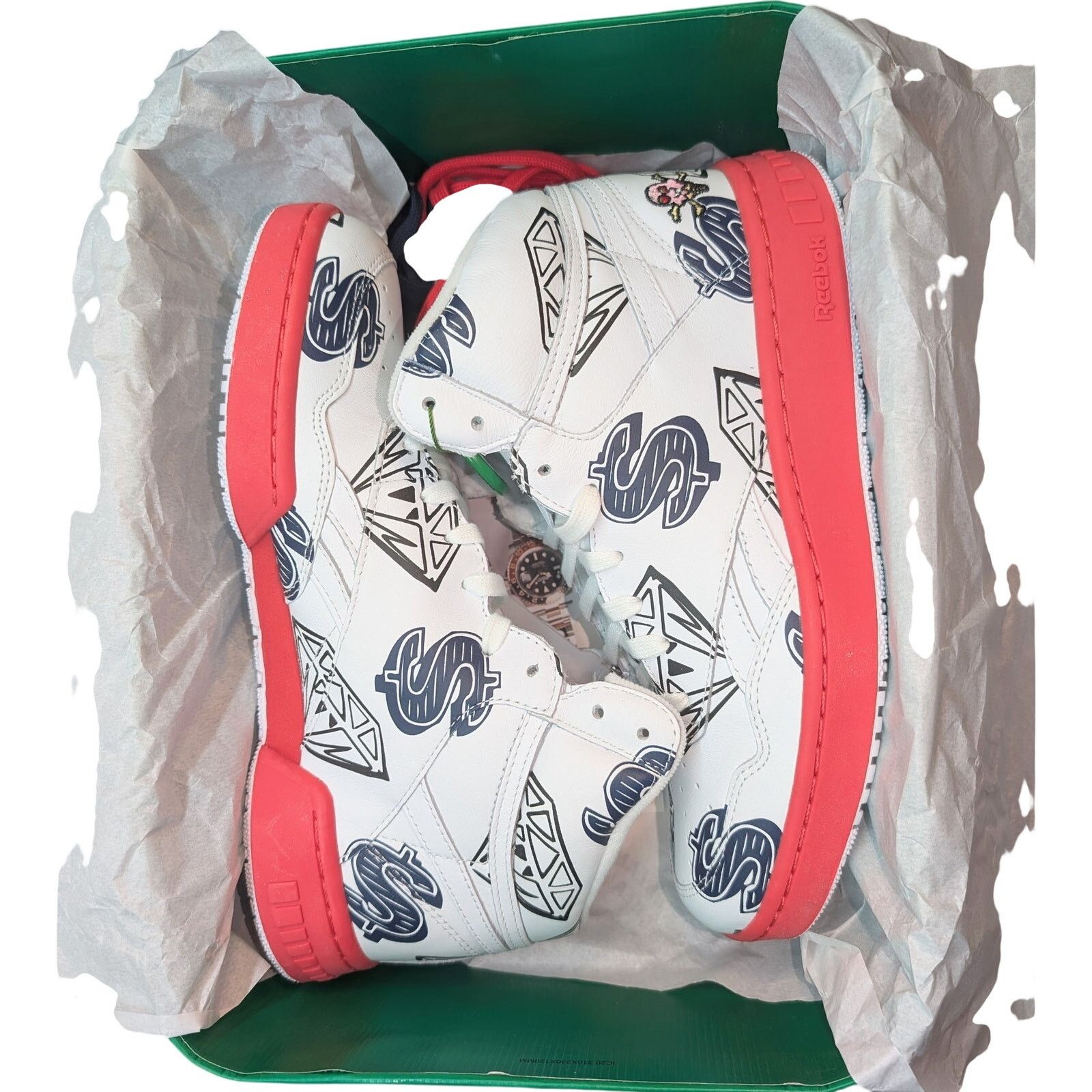 Reebok BBC Ice Cream x Reebok BB4600 'Diamonds & Dollars' Mens 8 Size US 8 / EU 41 - 11 Thumbnail