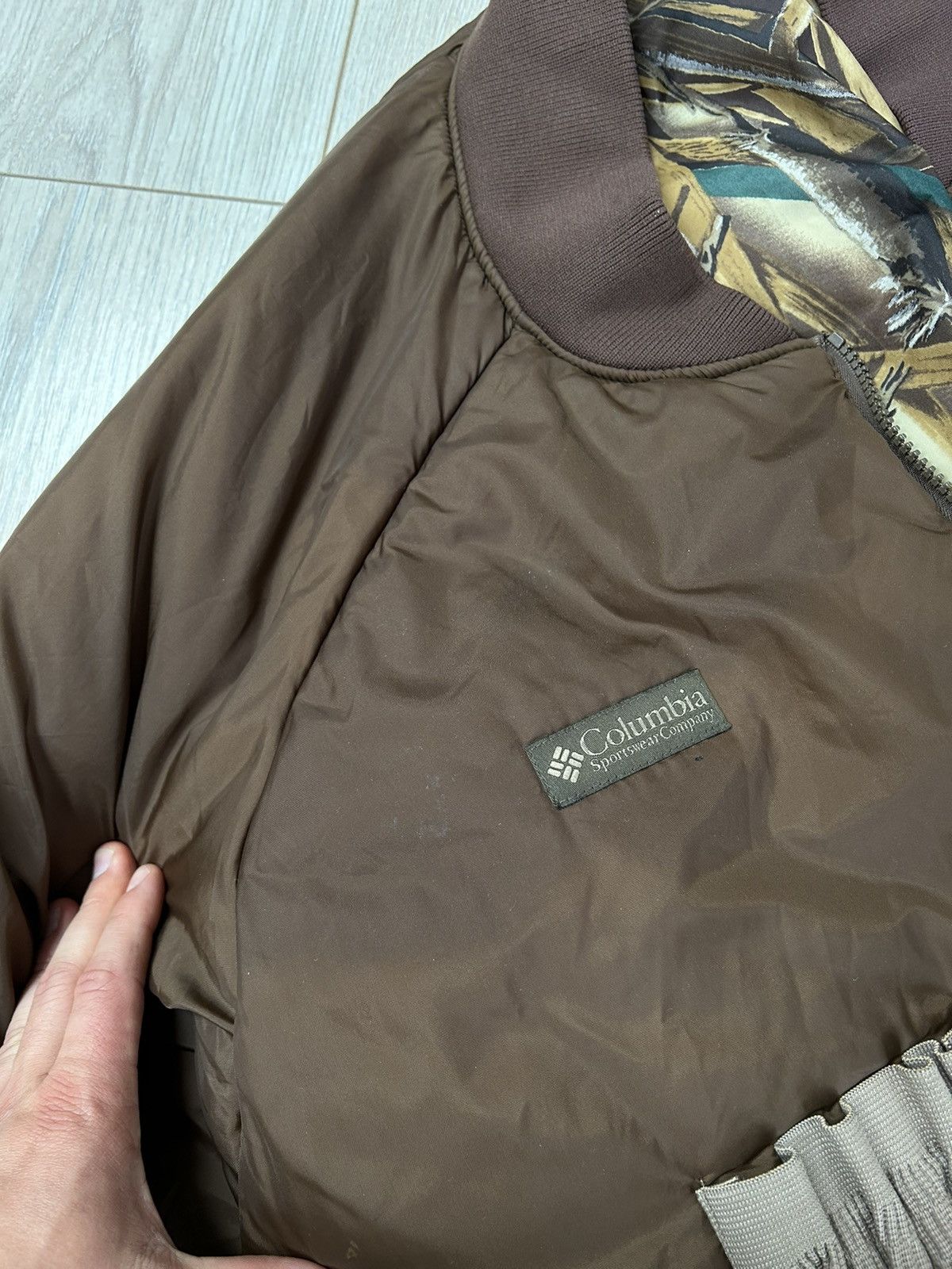 Columbia × Realtree × Vintage COLUMBIA REALTREE CAMO BOMBER JACKET Size US XXL / EU 58 / 5 - 8 Thumbnail